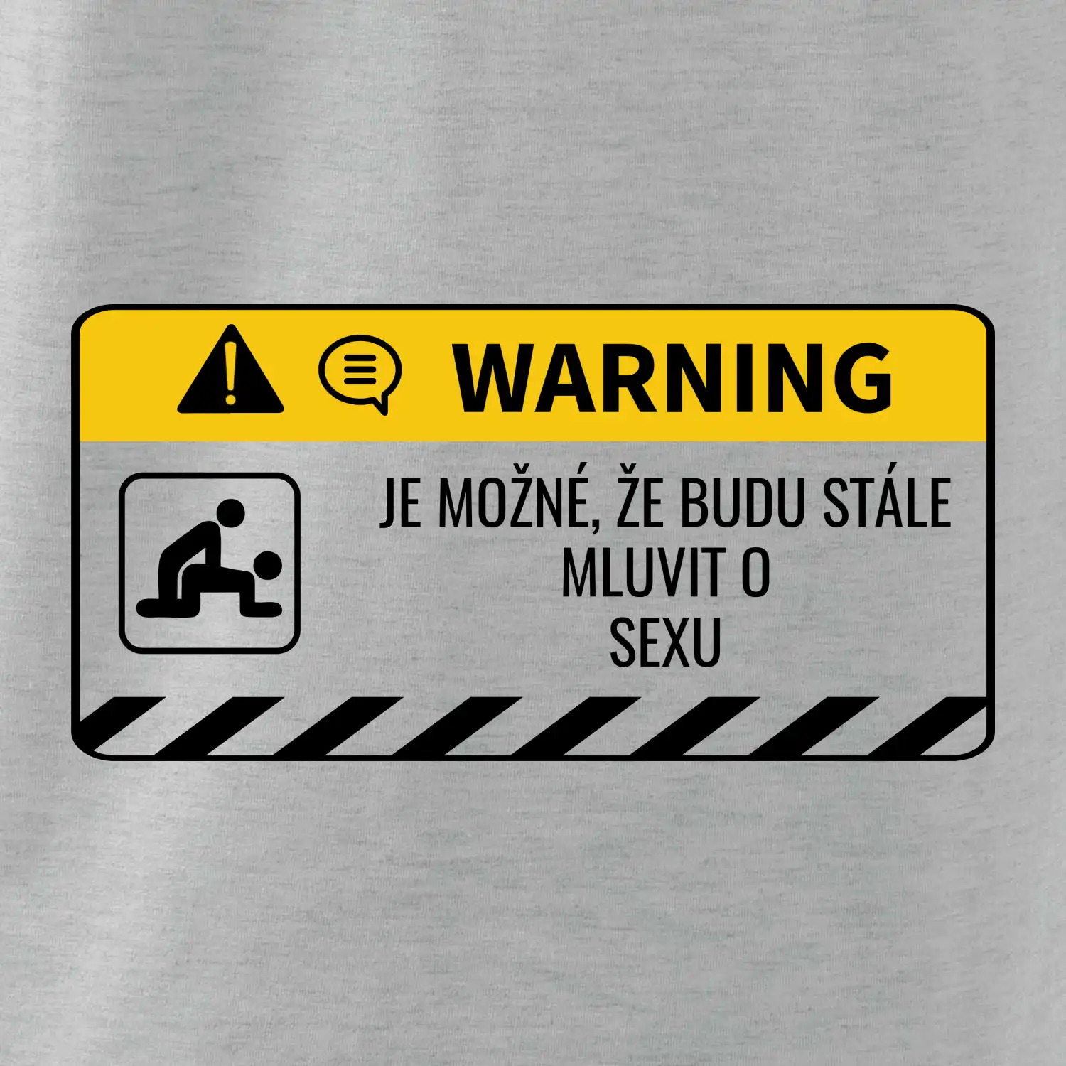 Warning mluvení - sex