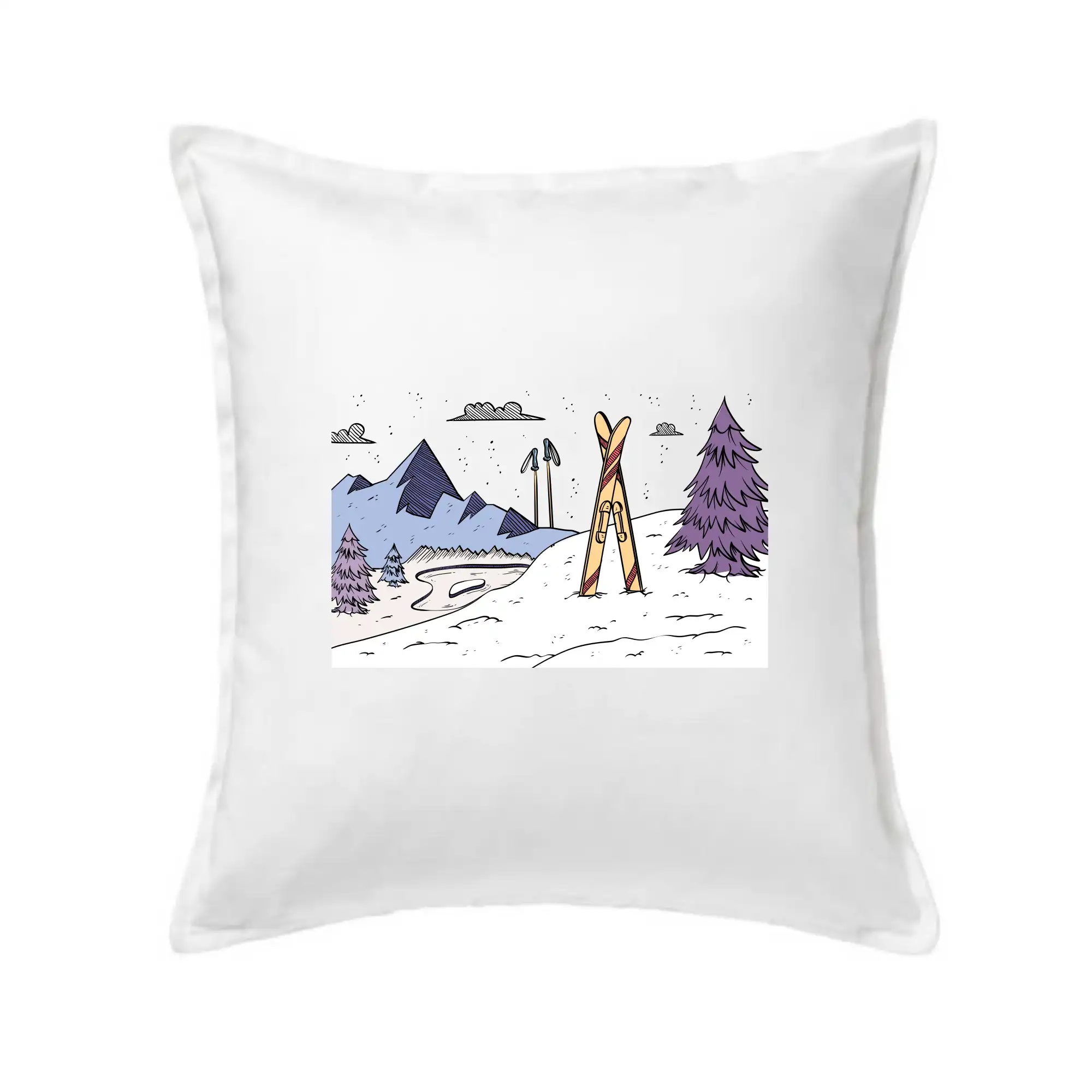 Panorama lyžování