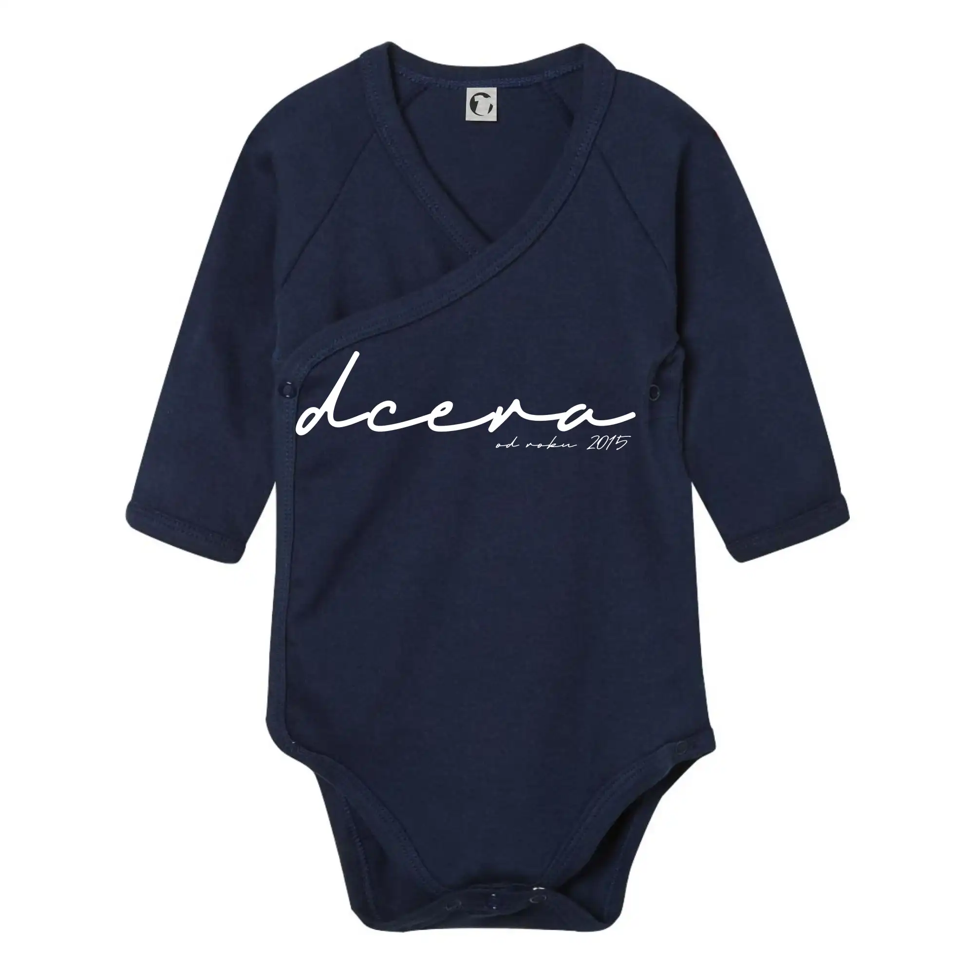 Psací nápis syn - dcera s ročníkem