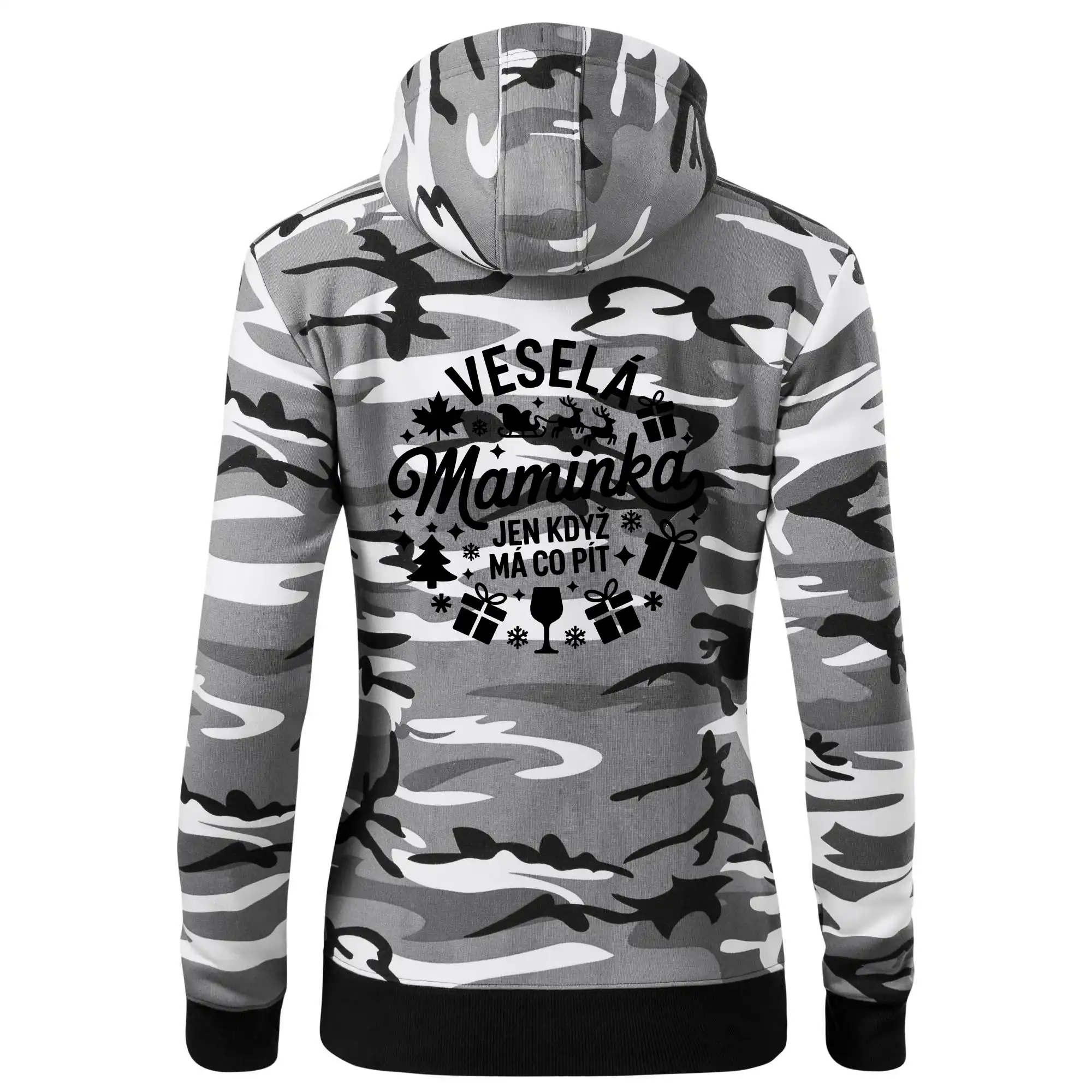 Veselá maminka jen když  má co pít