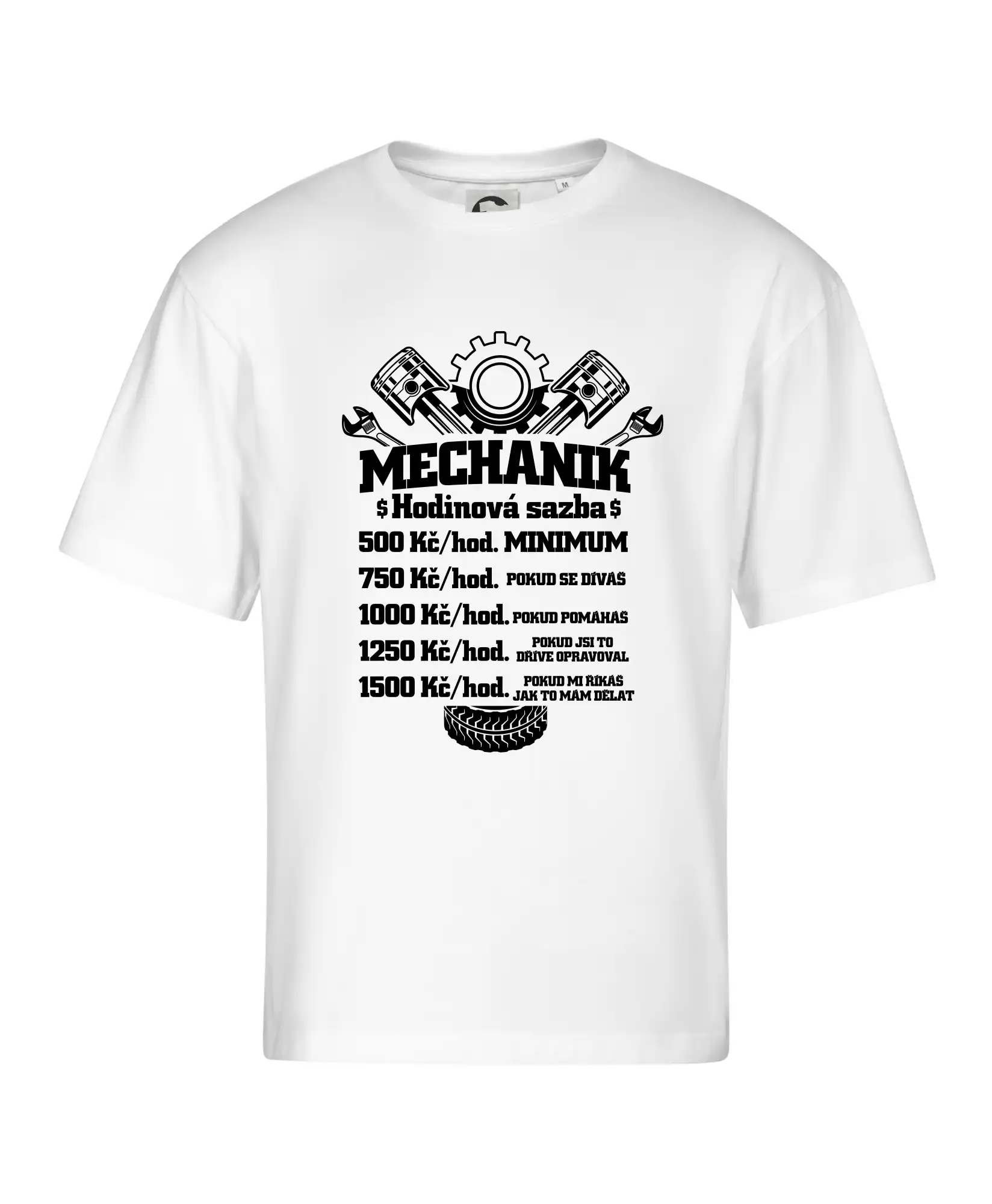 Mechanik - hodinová sazba