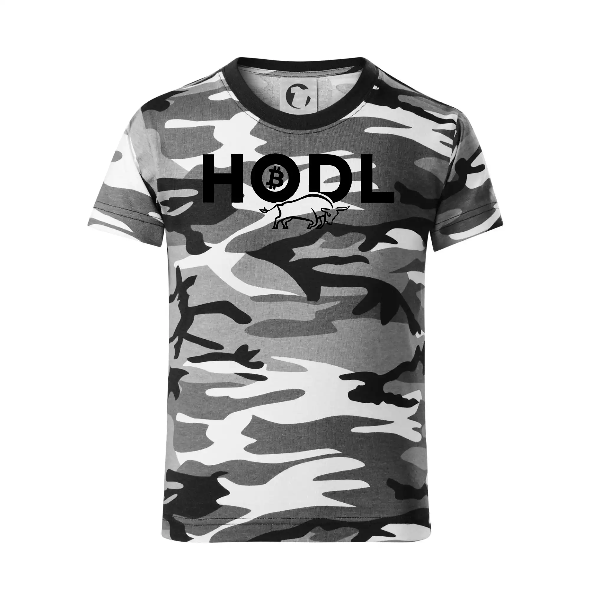Hodl, nápis a býk