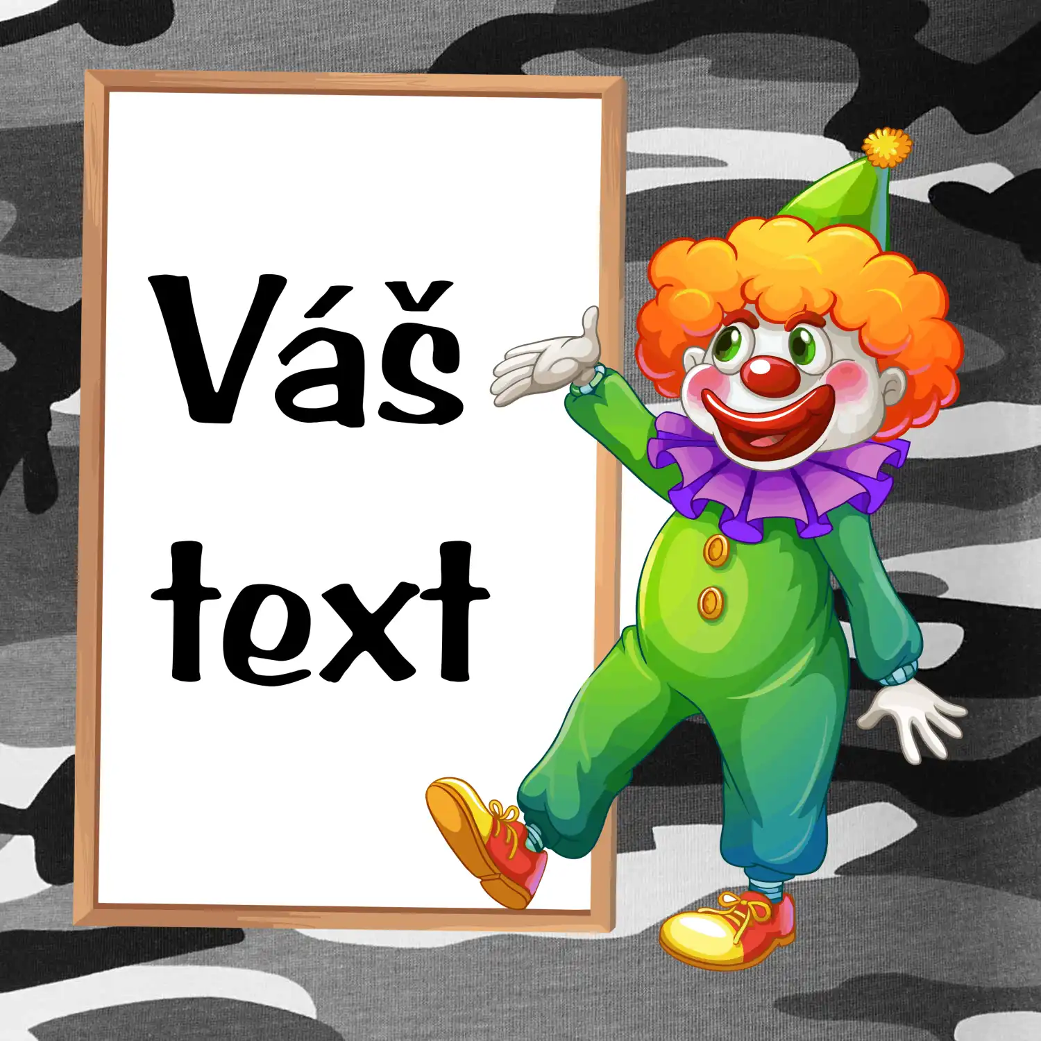 Klaun - Váš text