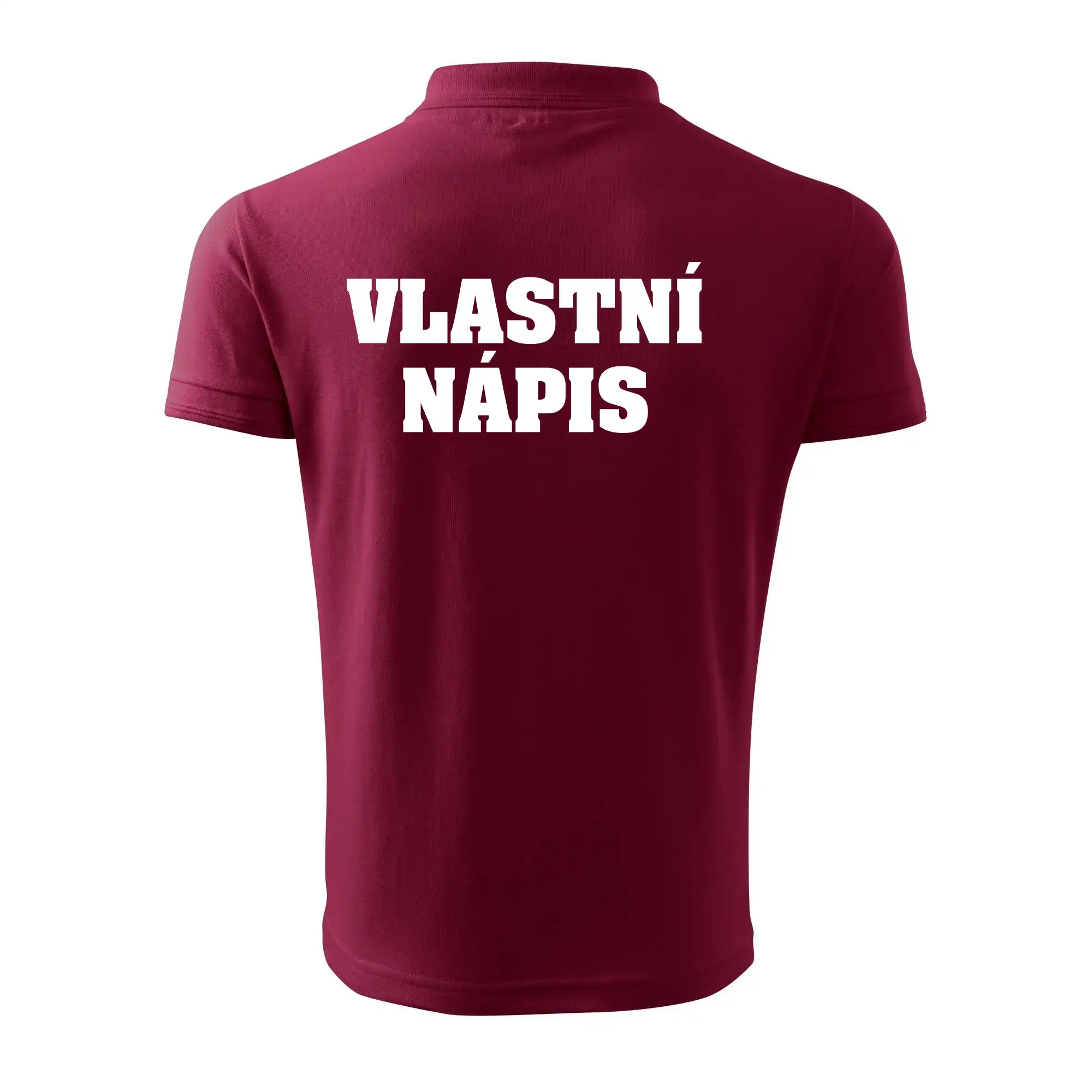 Hvězda života - vlastní nápis vpředu a vzadu