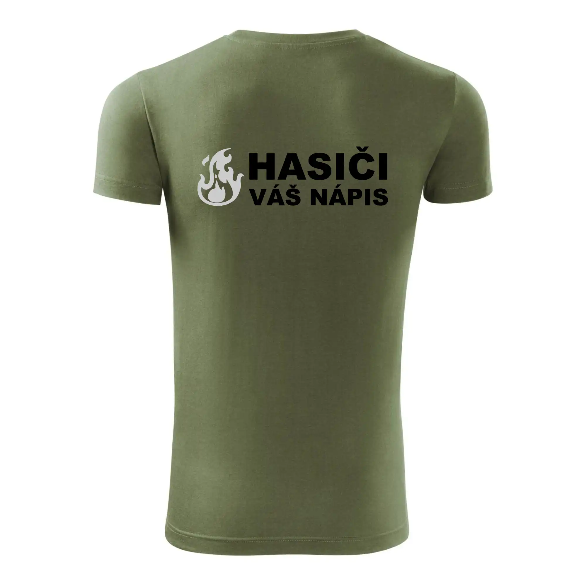 Hasiči REFLEXNÍ (oheň, Firesport, název sboru - vlastní nápis)
