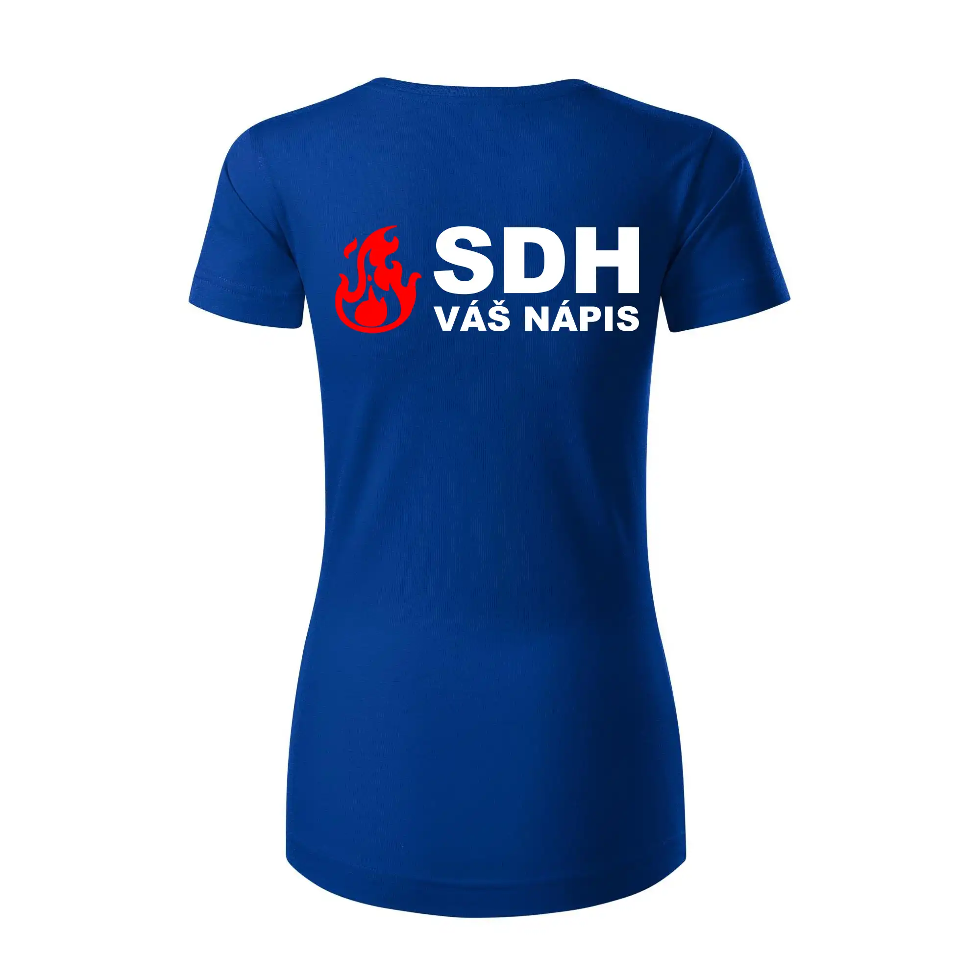 SDH nápis (oheň, název sboru - vlastní nápis)