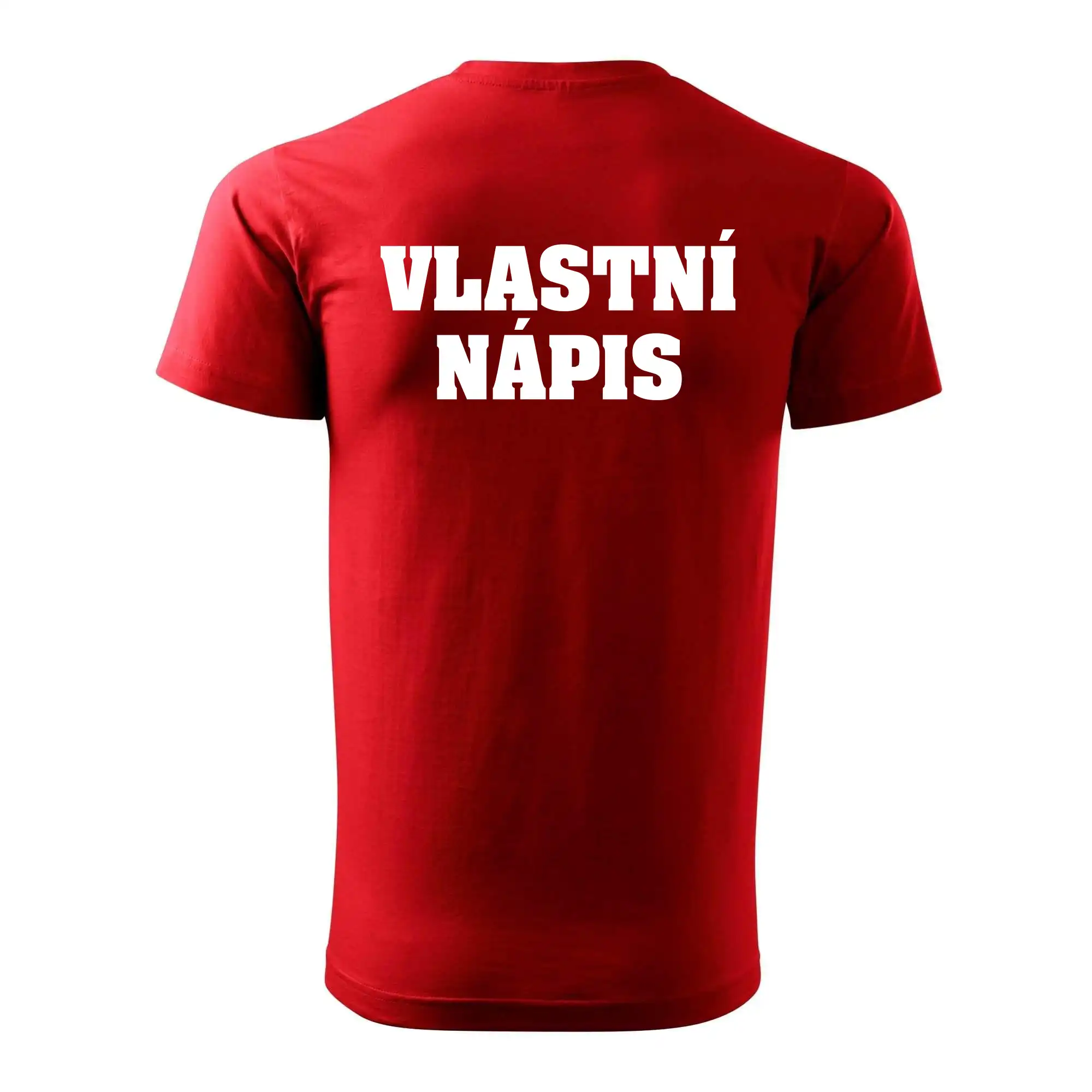 Hvězda života - vlastní nápis vpředu a vzadu