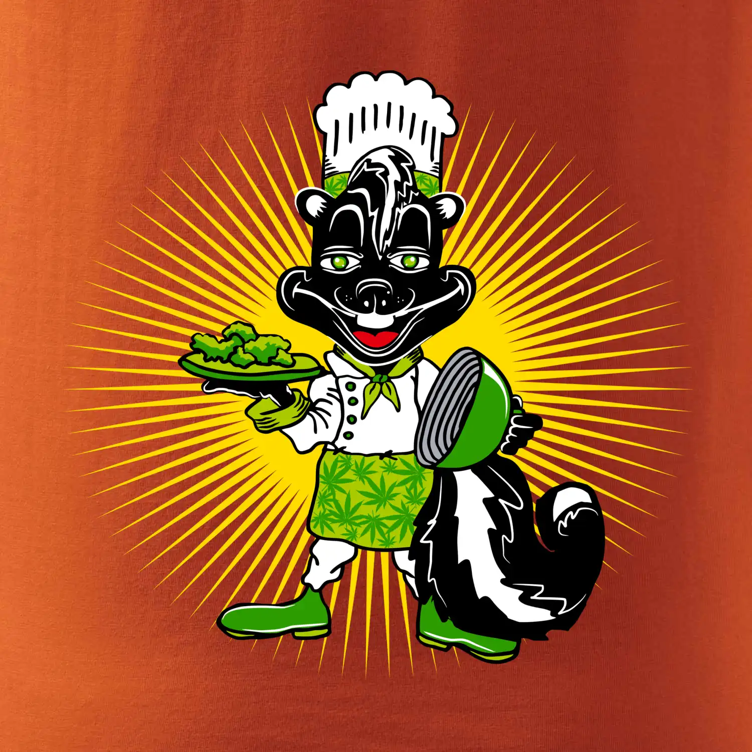 Skunk kuchař (Pecka design)