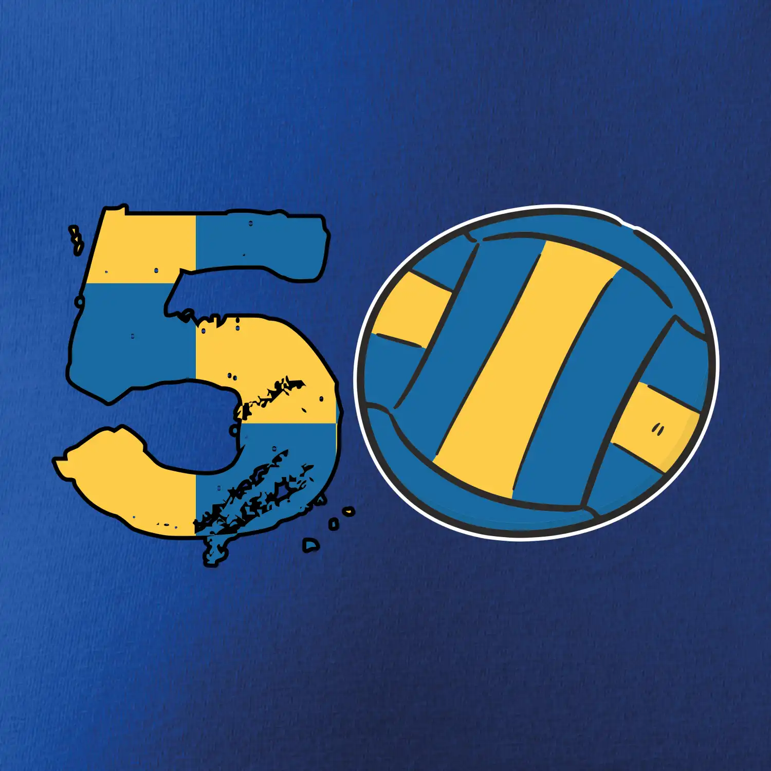 Volejbal kulaté narozeniny 50