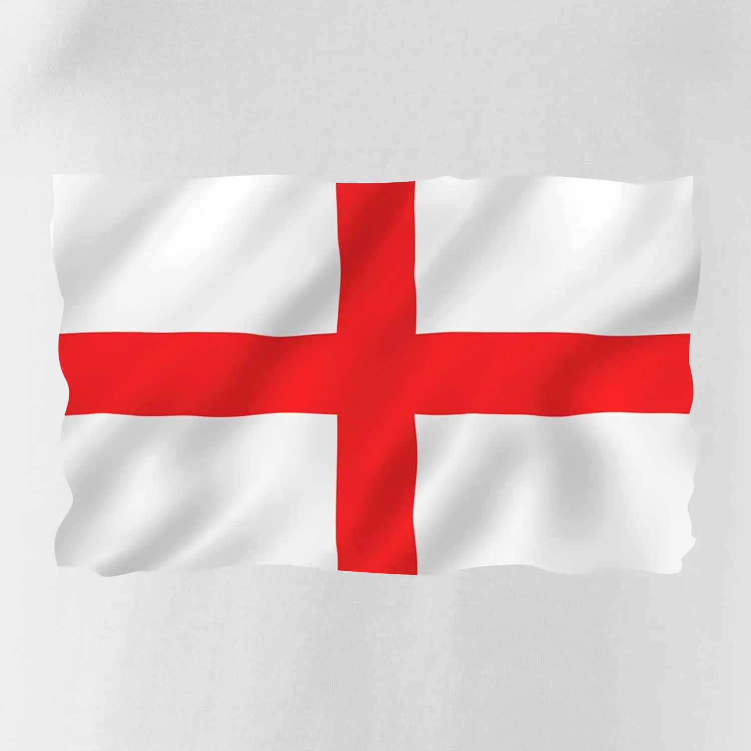 Anglická vlajka vlající