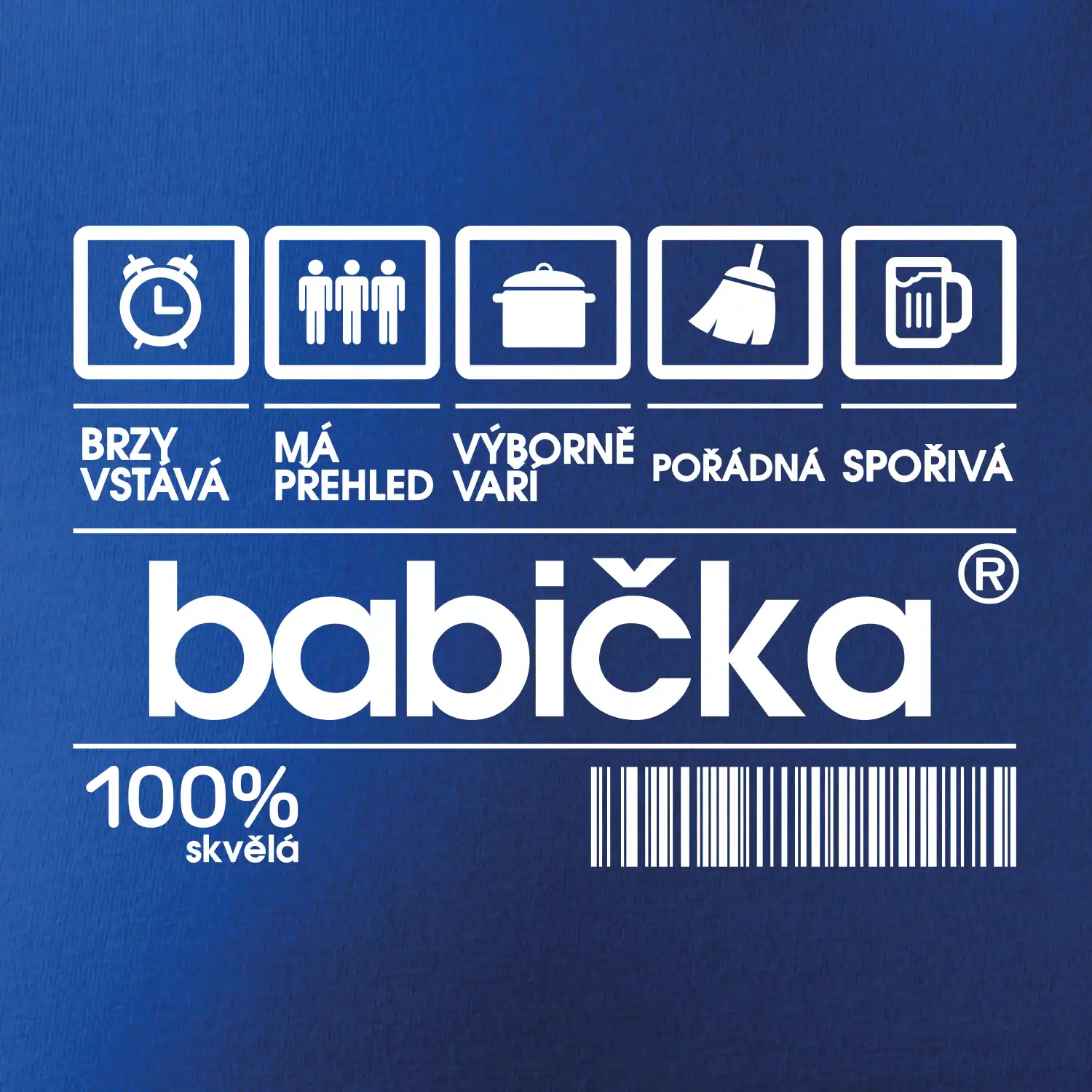 Čárový kód babička