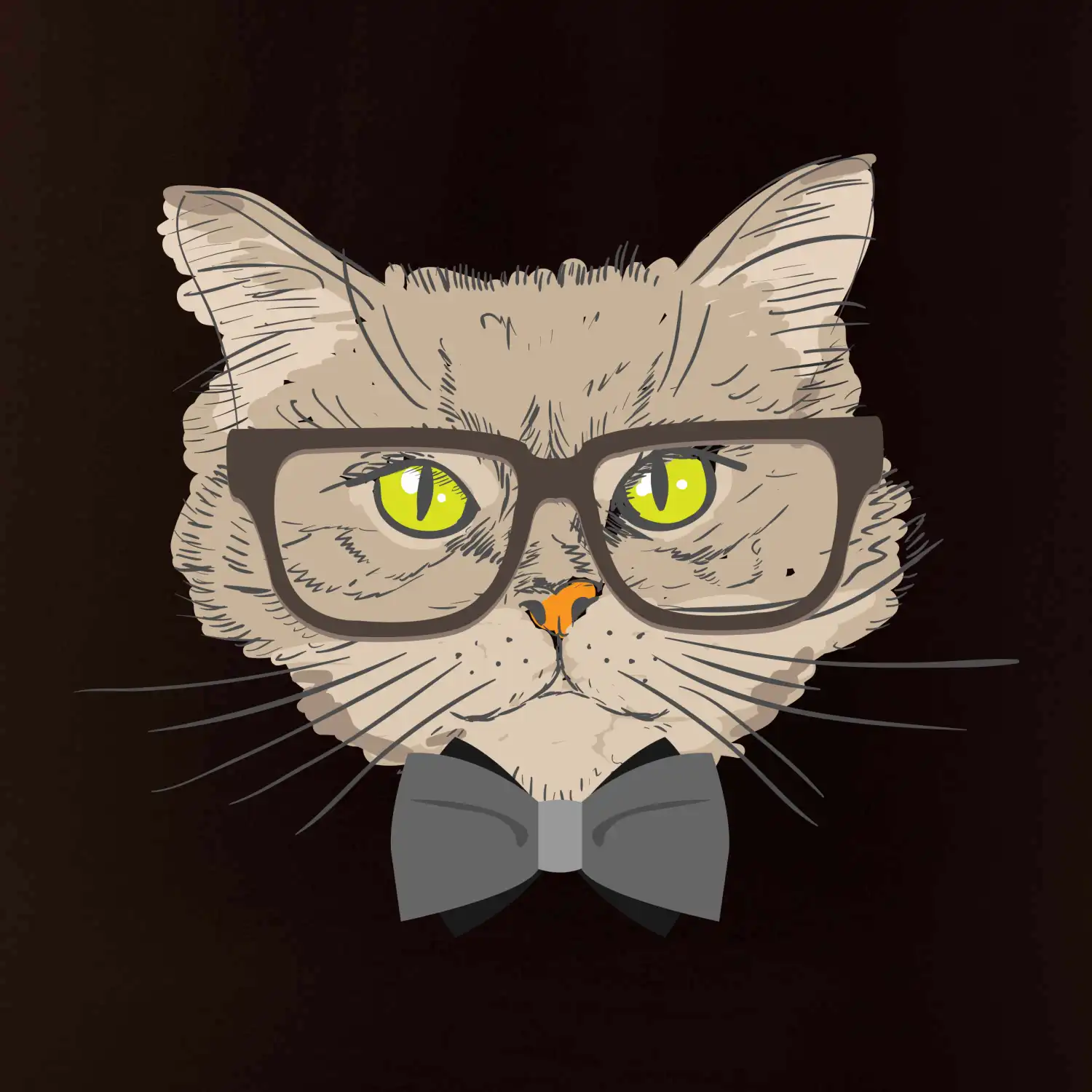 Hipster mourek
