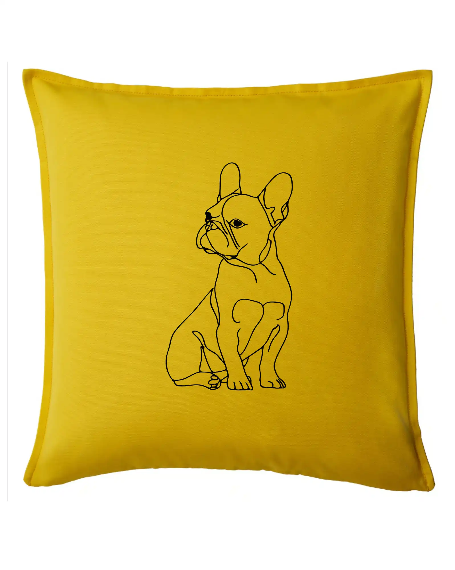 Francouzský buldoček černá kresba