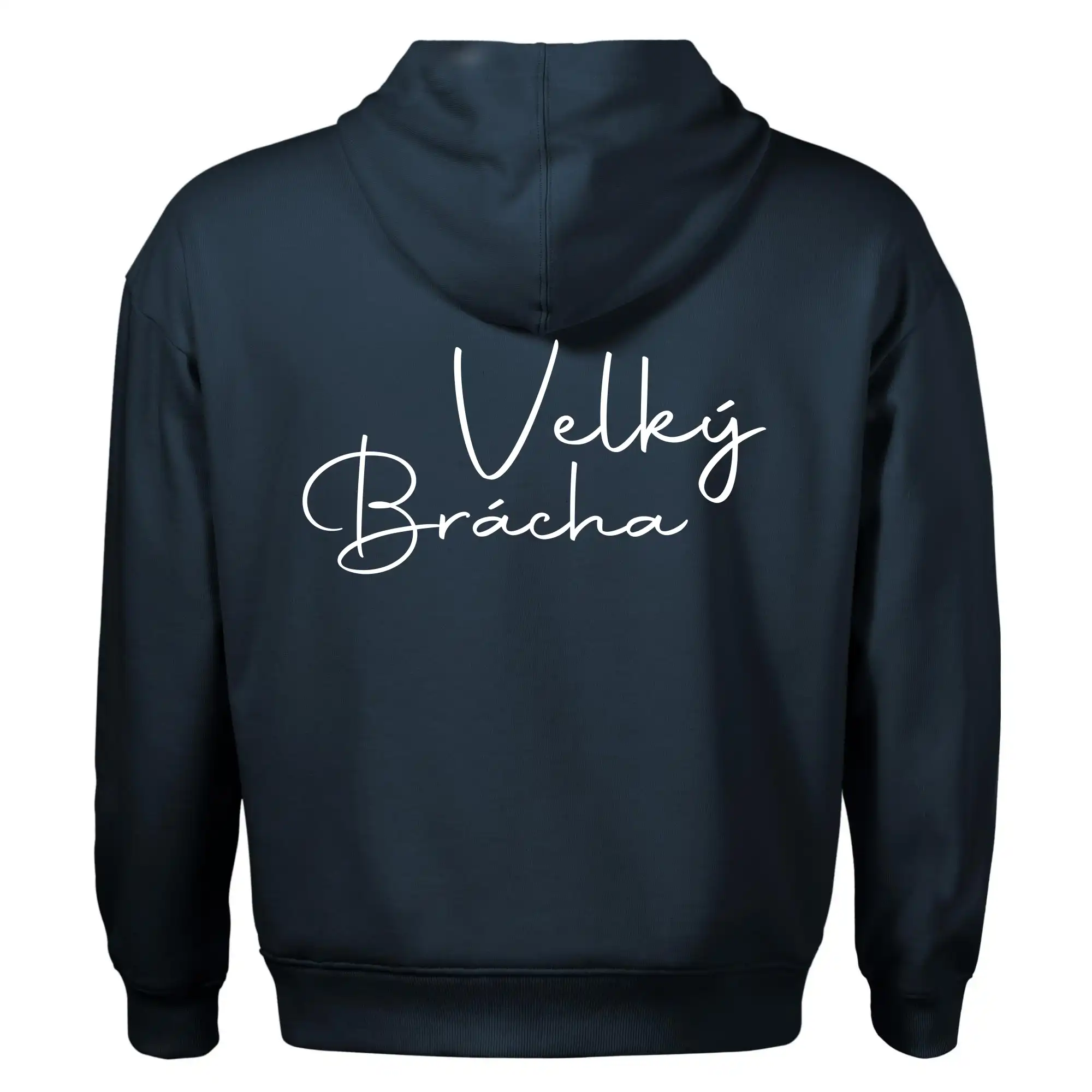 Velký brácha - nápis na zádech
