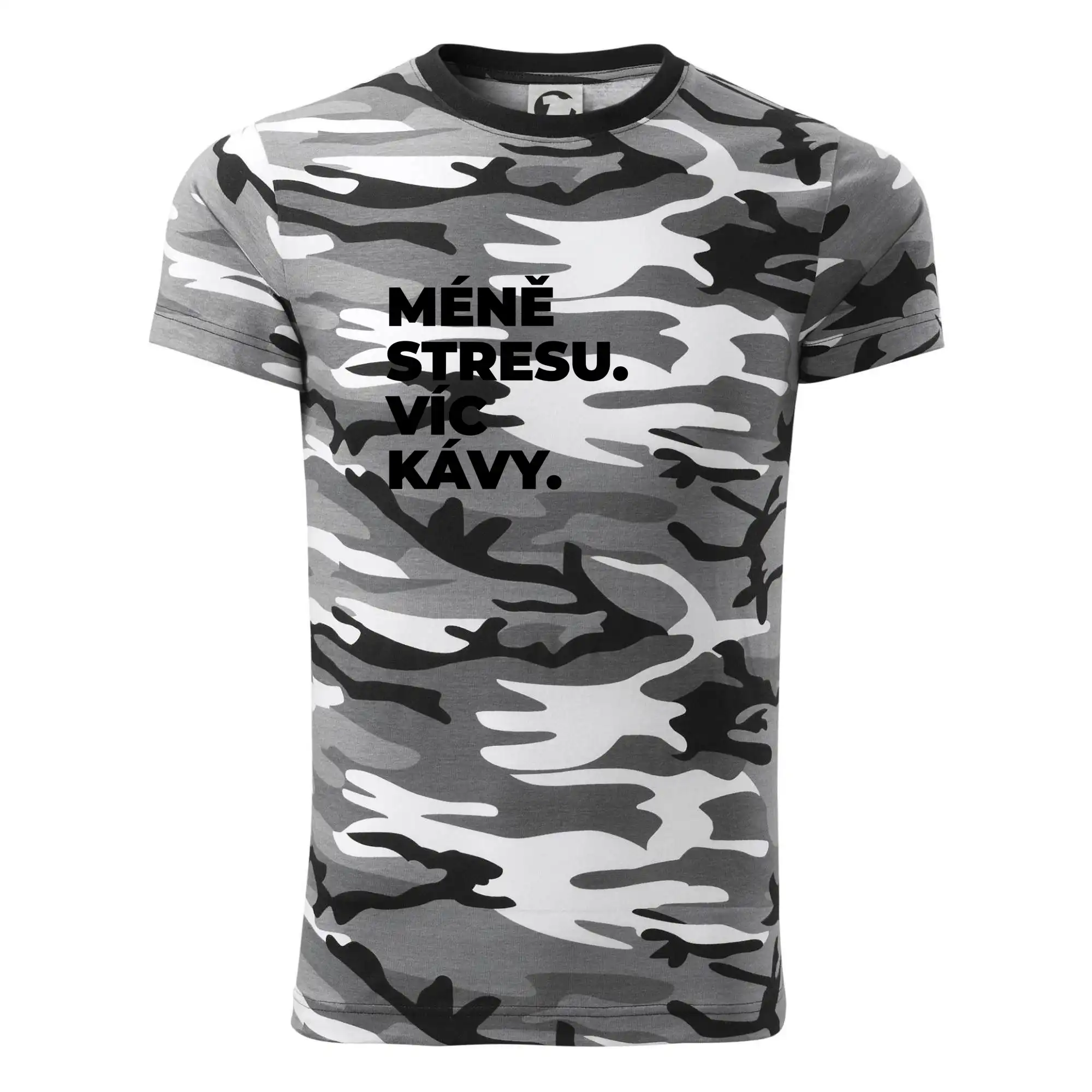 MÉNĚ STRESU.VÍC KÁVY.