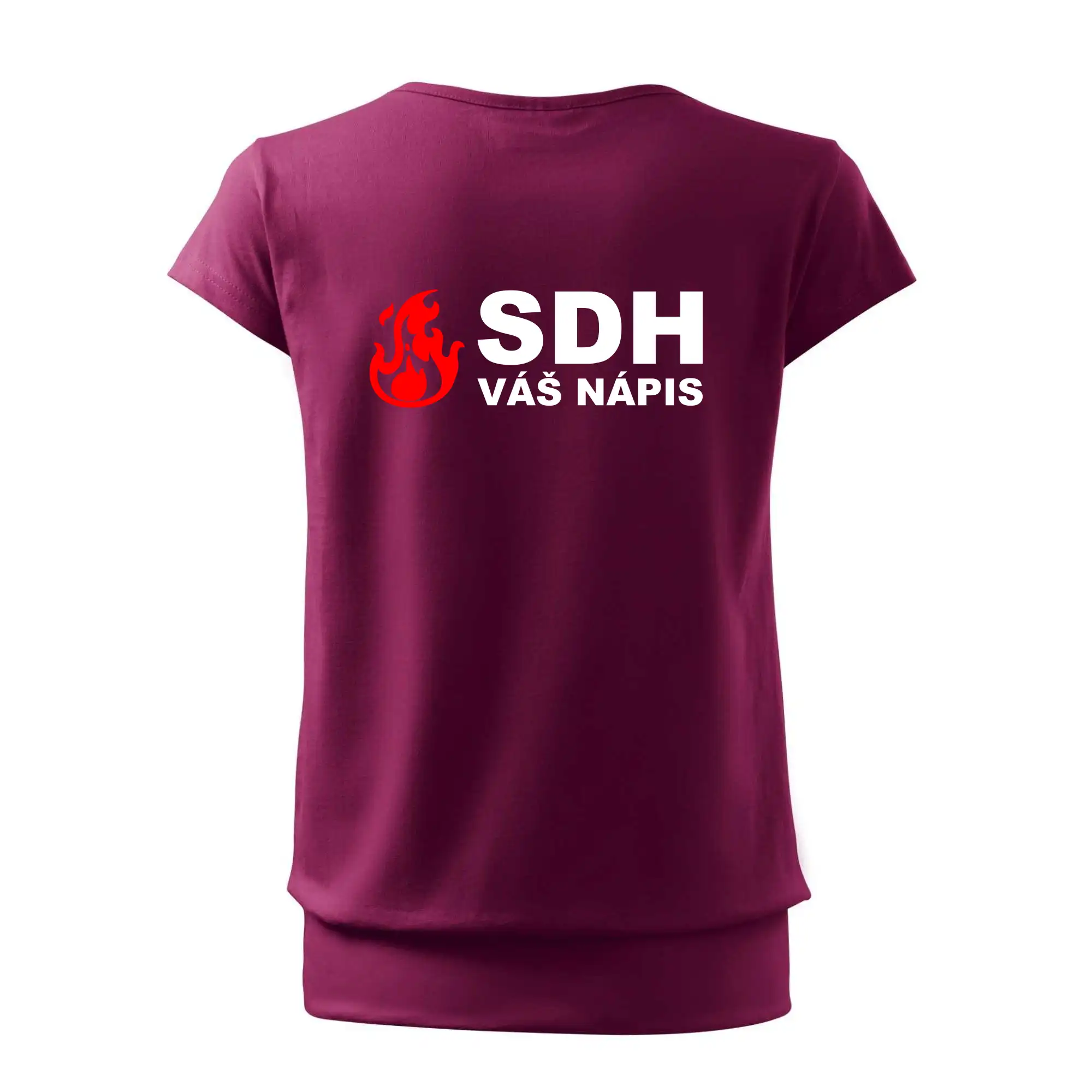 SDH nápis (oheň, firesport, název sboru - vlastní nápis)