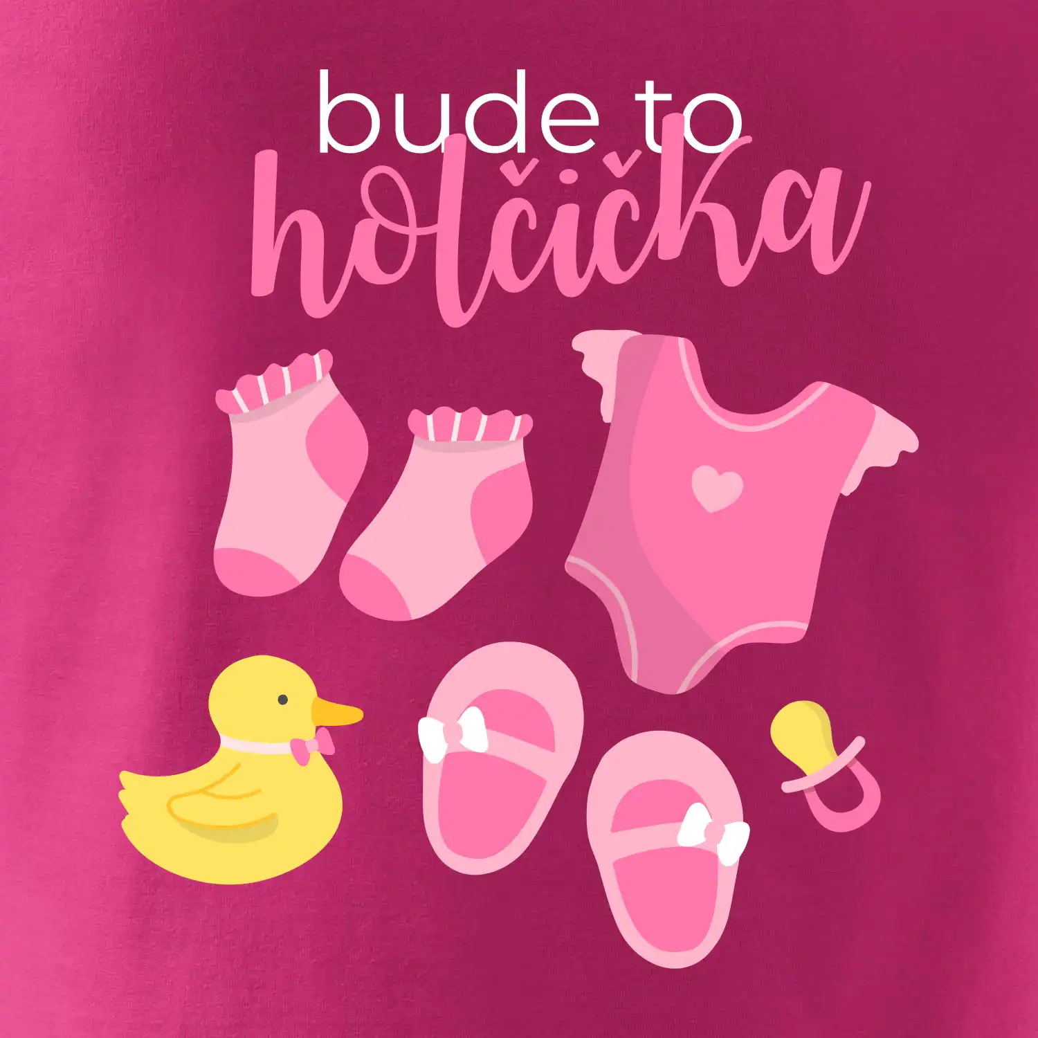 Bude to holčička
