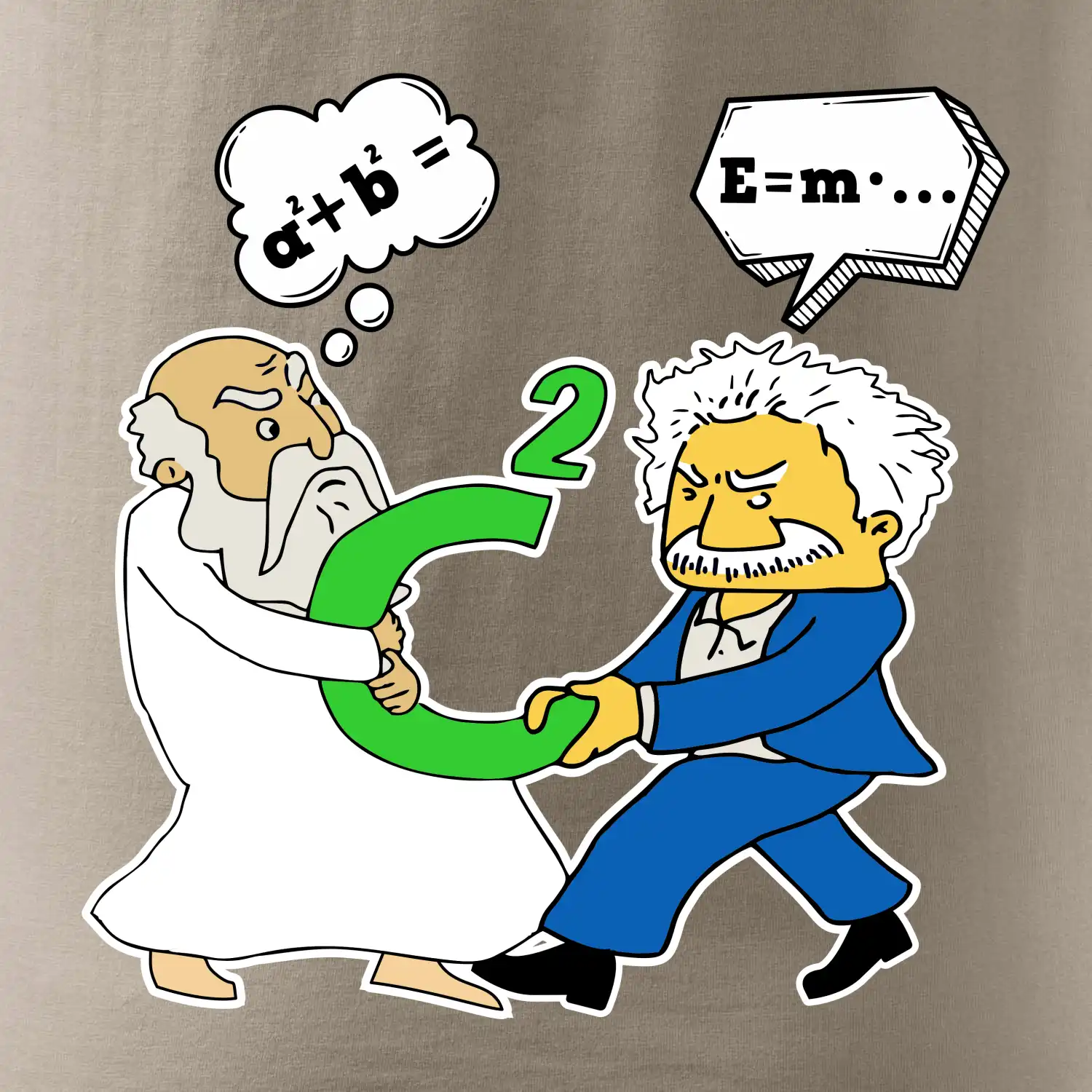 Pythagoras a Albert boj o C