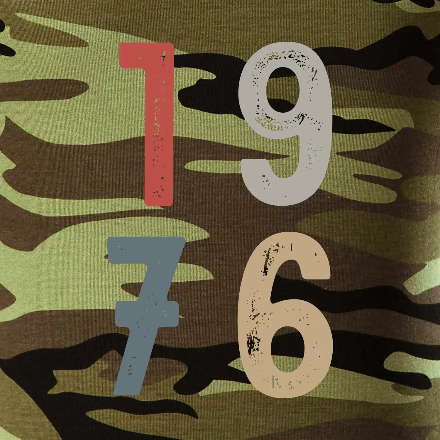 Vintage číslice 1976