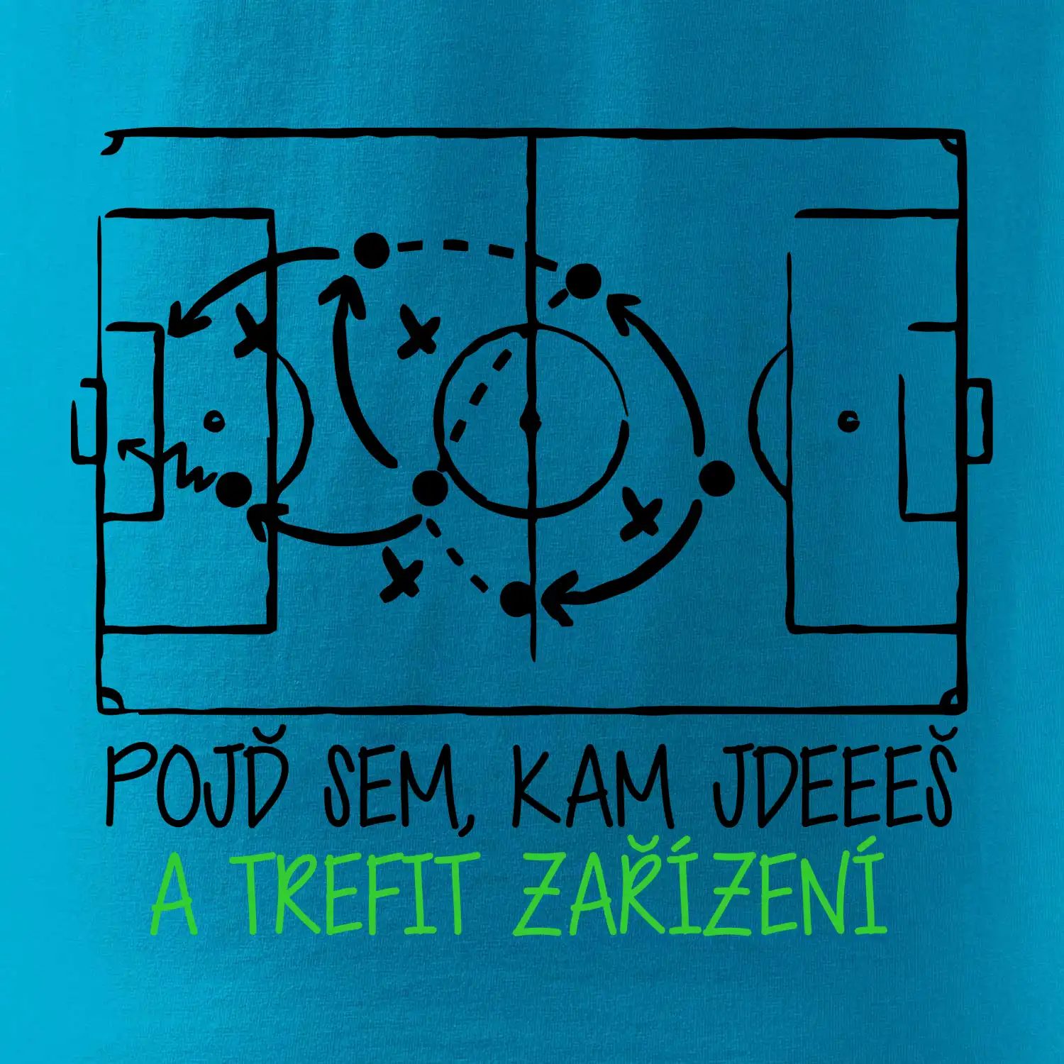 Pojď sem, kam jdeš a trefit zařízení