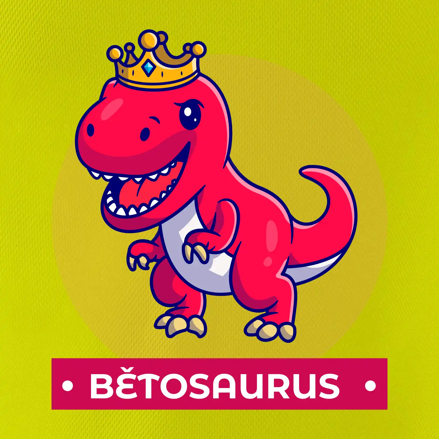Dinosauří jména - červený dinosaurus
