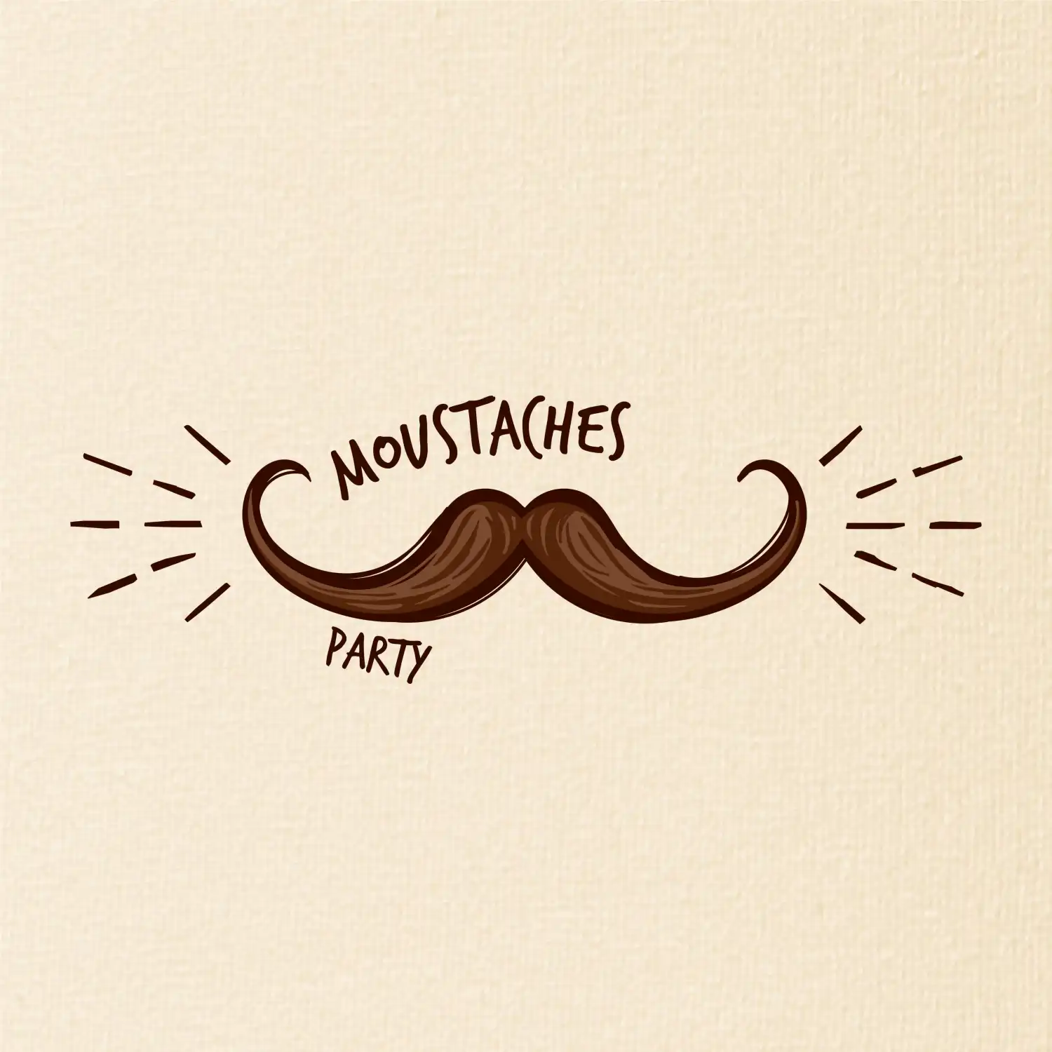 Moustache party