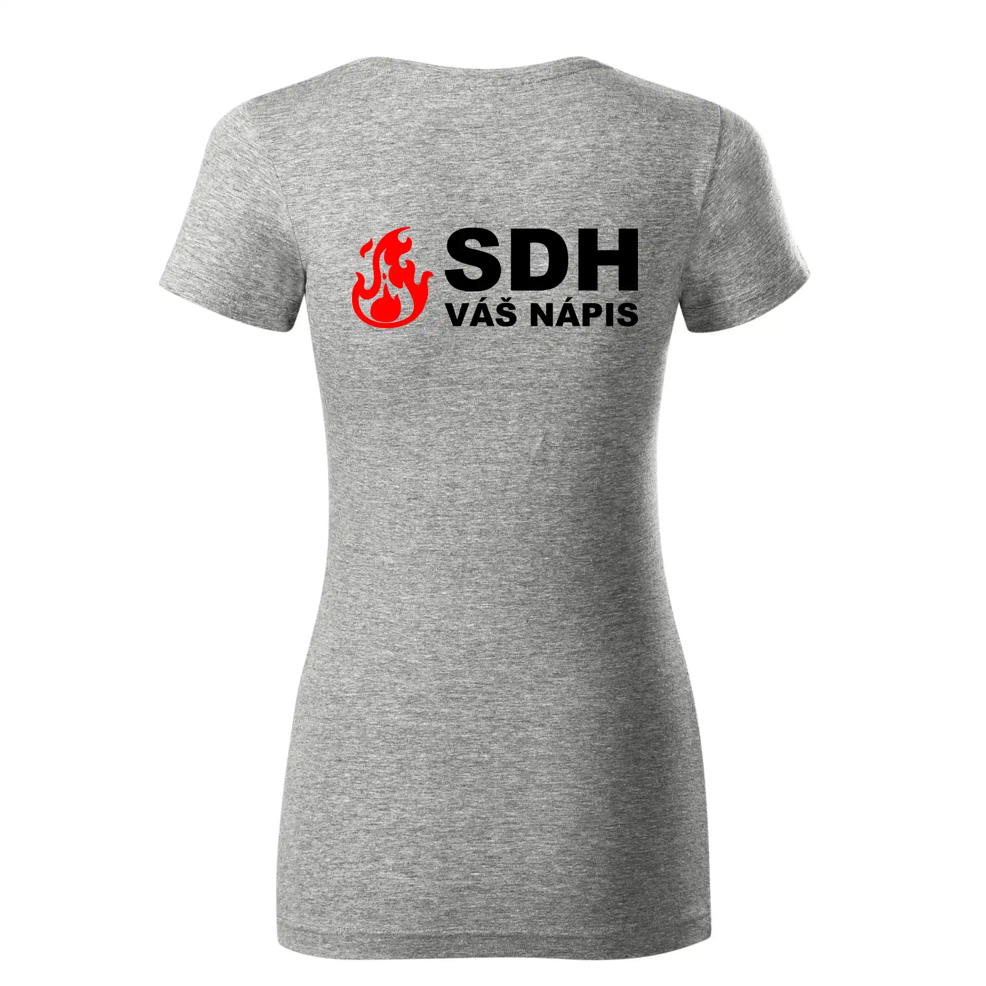 SDH nápis (oheň, název sboru - vlastní nápis)