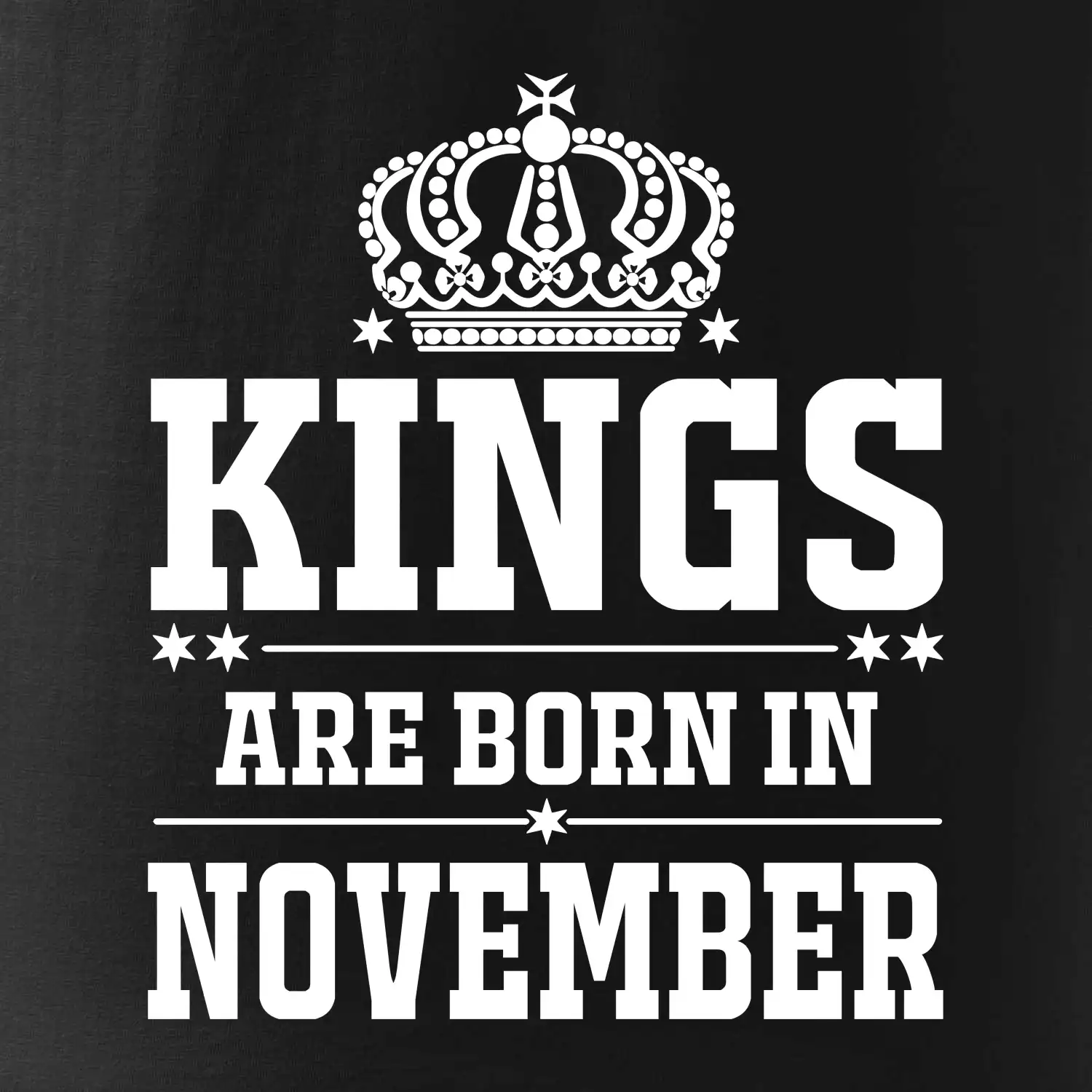 Kings are born in November