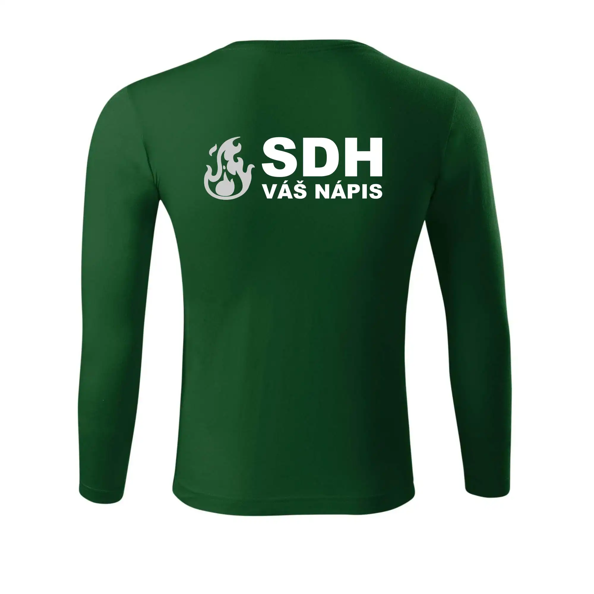 SDH REFLEXNÍ nápis (oheň, firesport, název sboru - vlastní nápis)