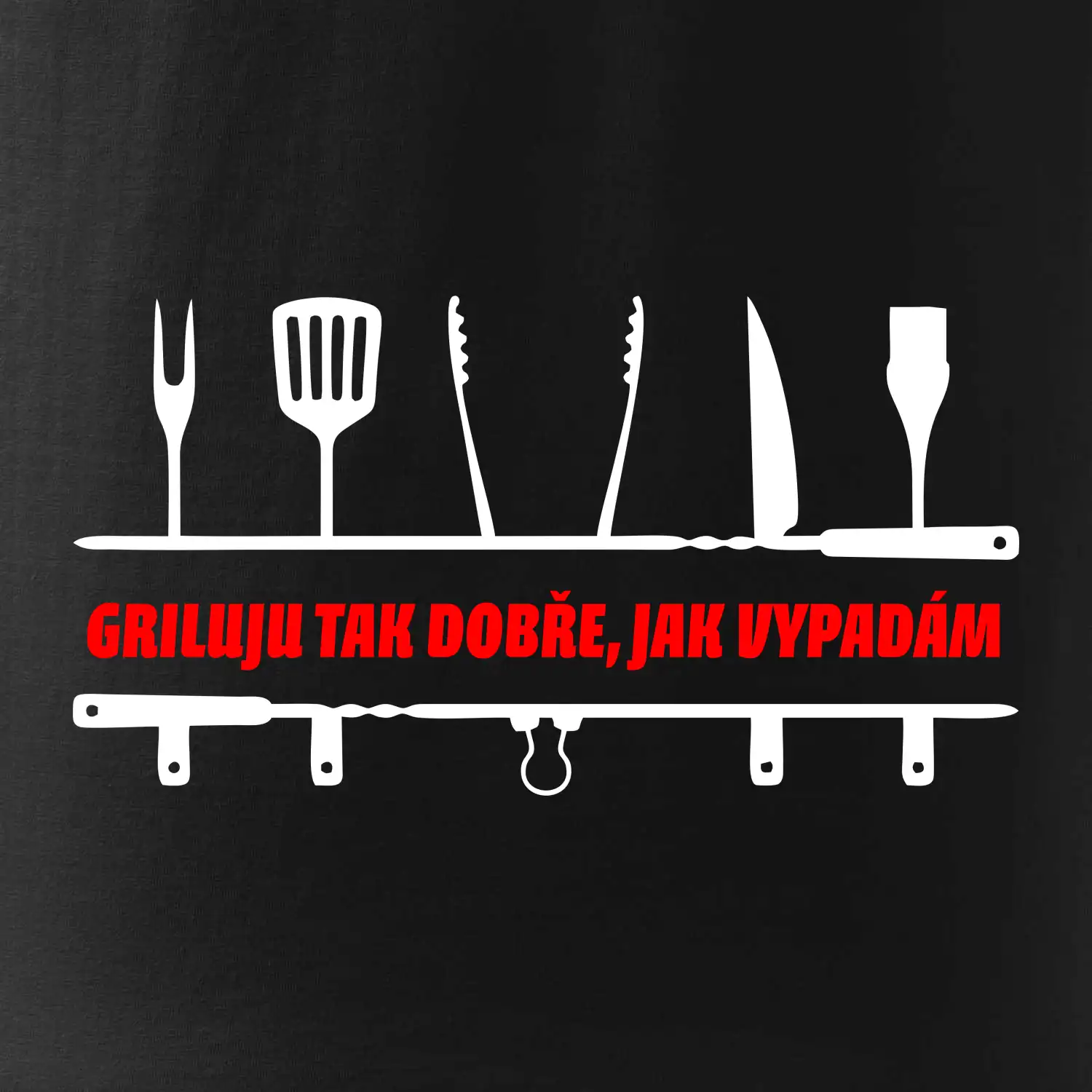 Griluju tak dobře, jak vypadám