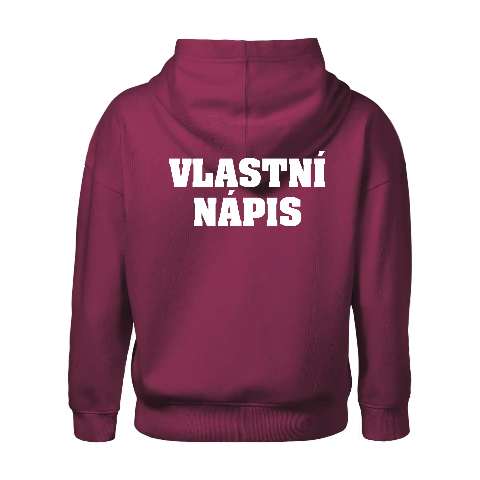 Hvězda života - vlastní nápis vpředu a vzadu