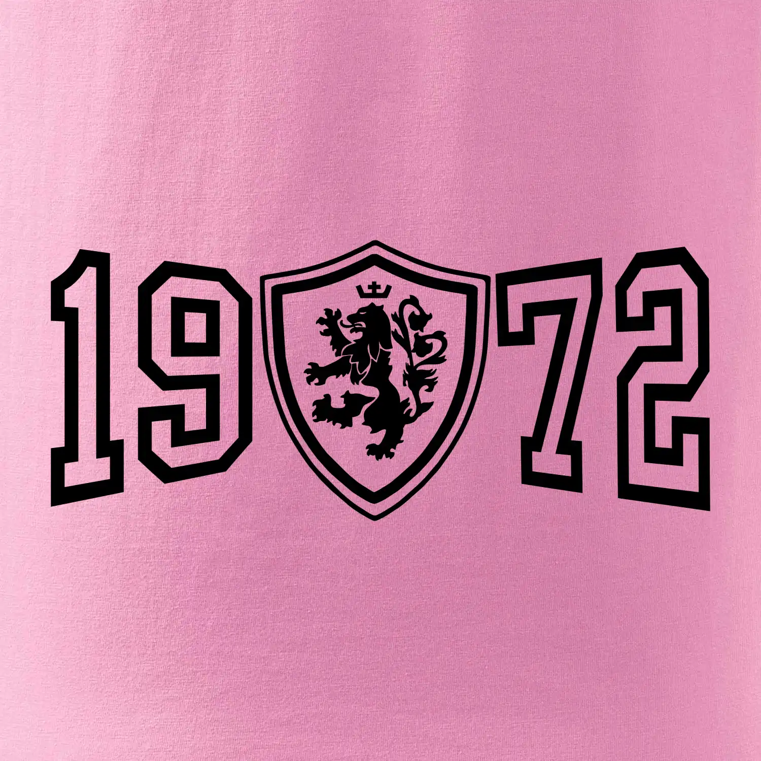 Narozeninový motiv - znak - 1972