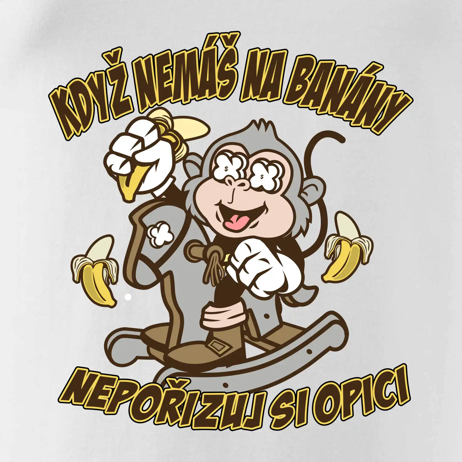 Když nemáš na banány, nepořizuj si opici