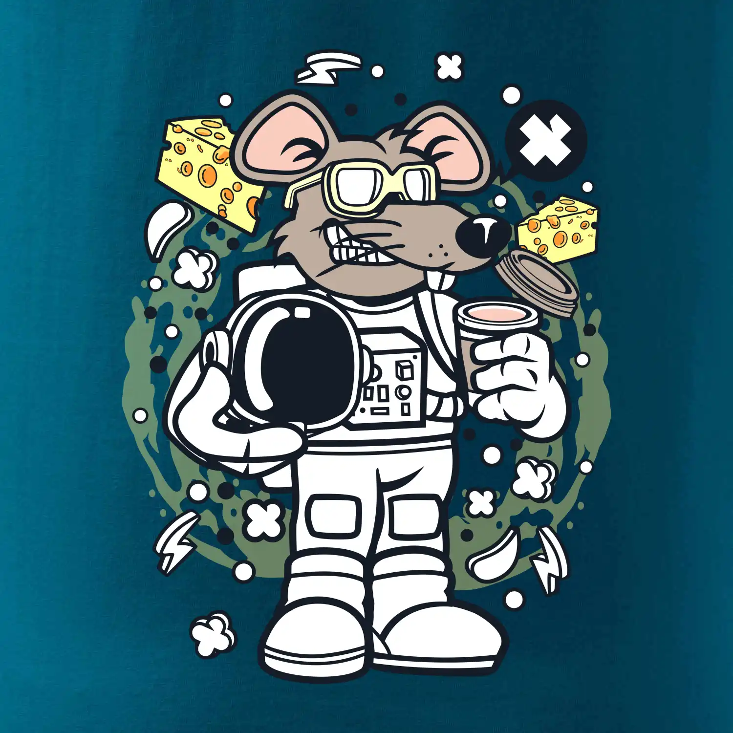 Myš kosmonaut komiks