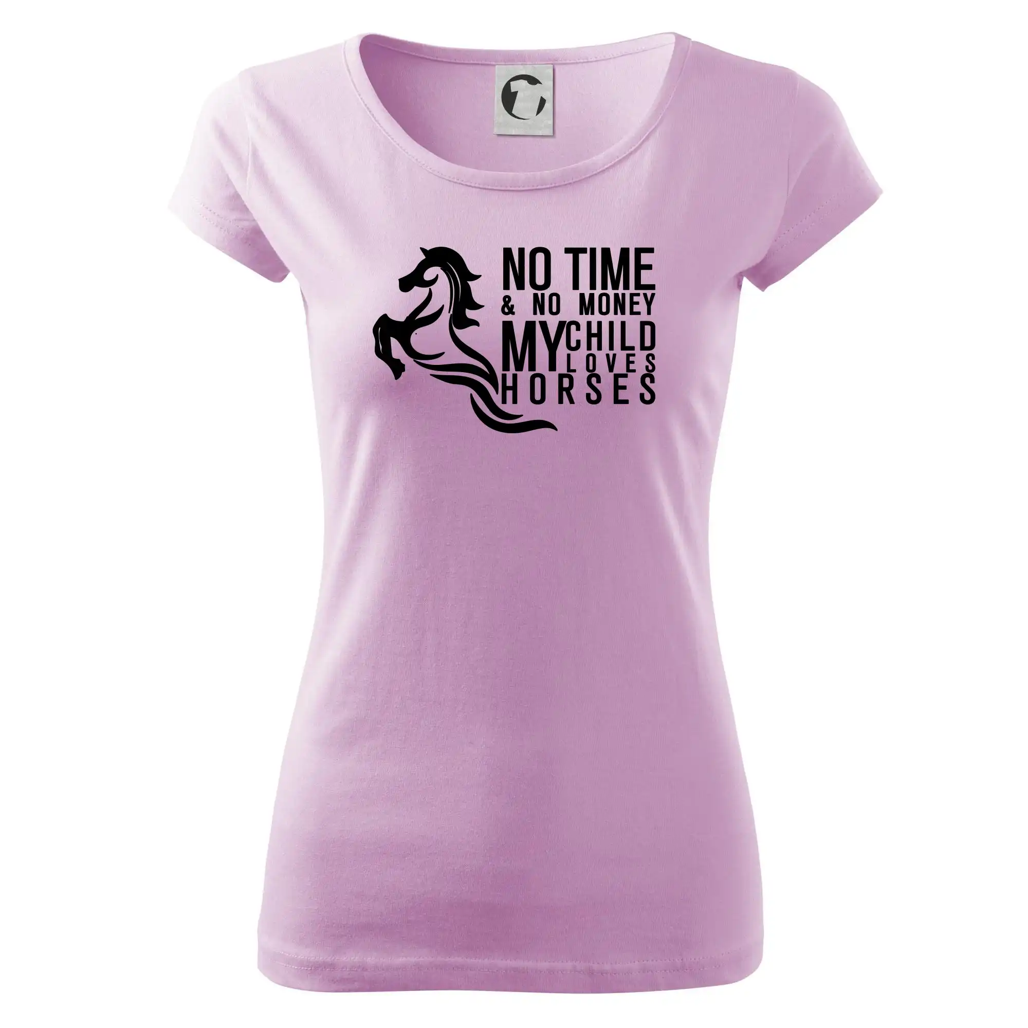 No time no money my child loves horses