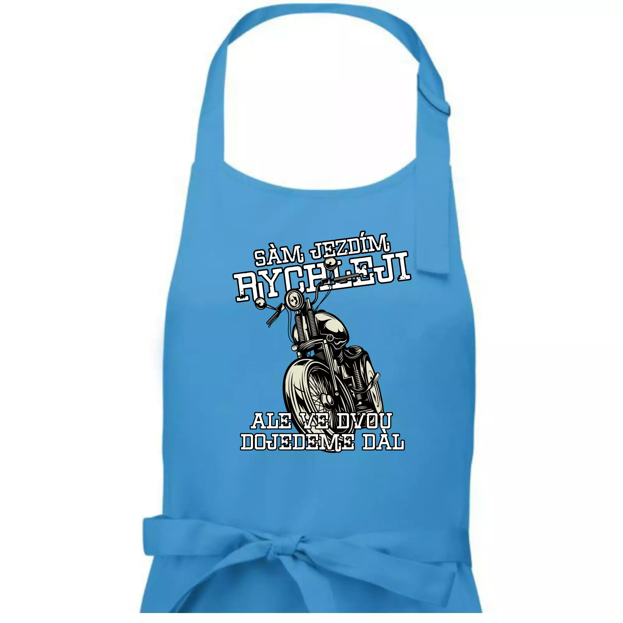 Sám jezdím rychleji, ale ve dvou dojedeme dál