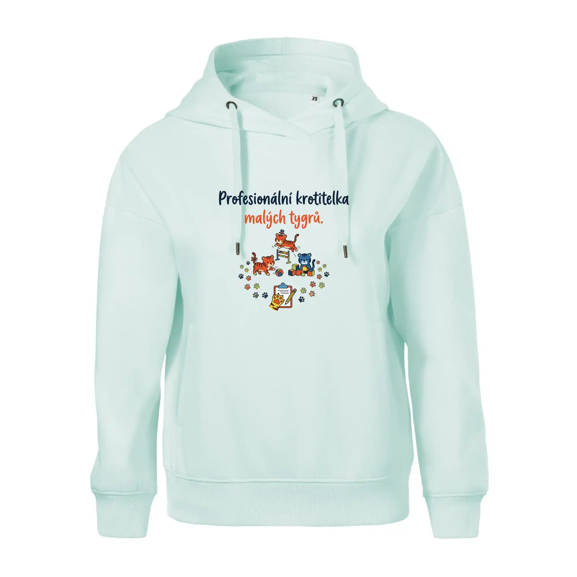 Profesionální krotitelka malých tygrů