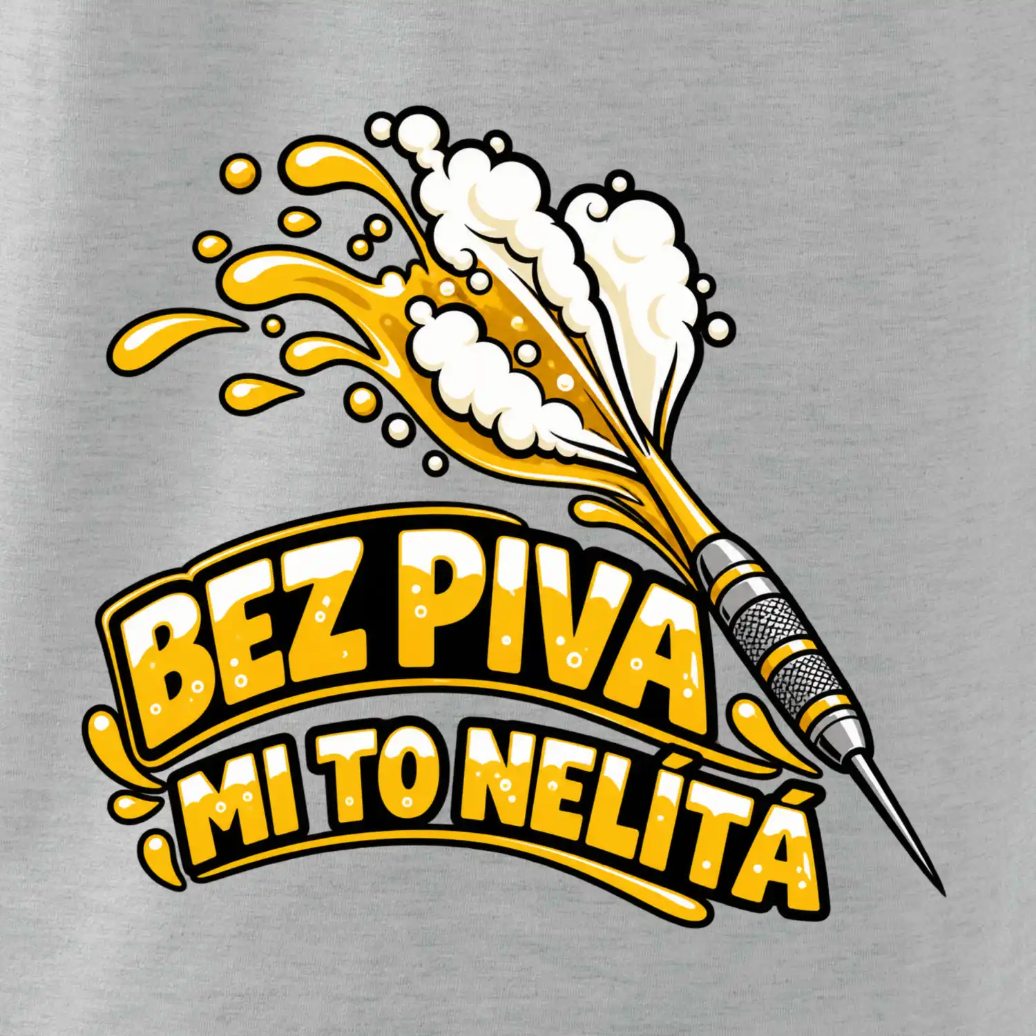 Bez piva mi to nelítá