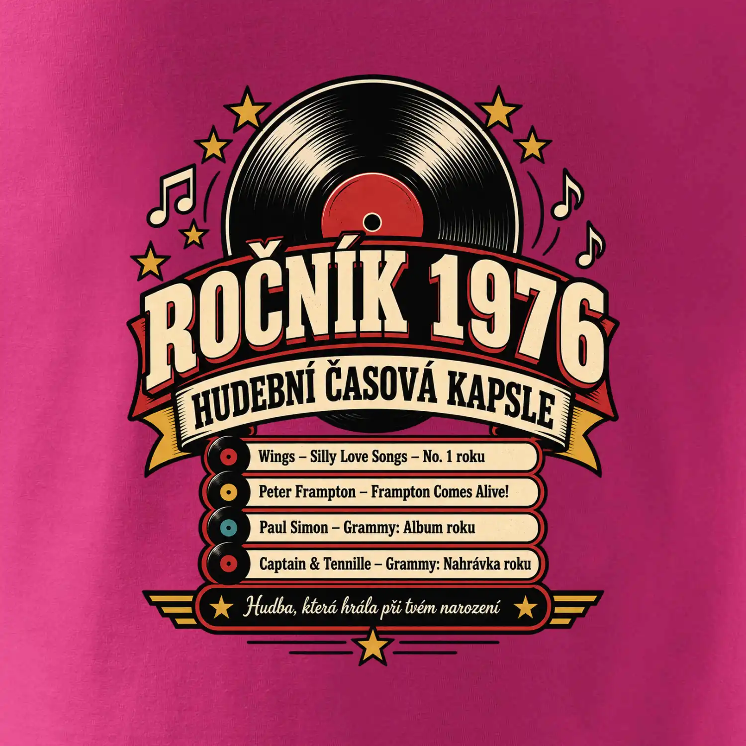 Ročník 1976 hudební časová kapsle