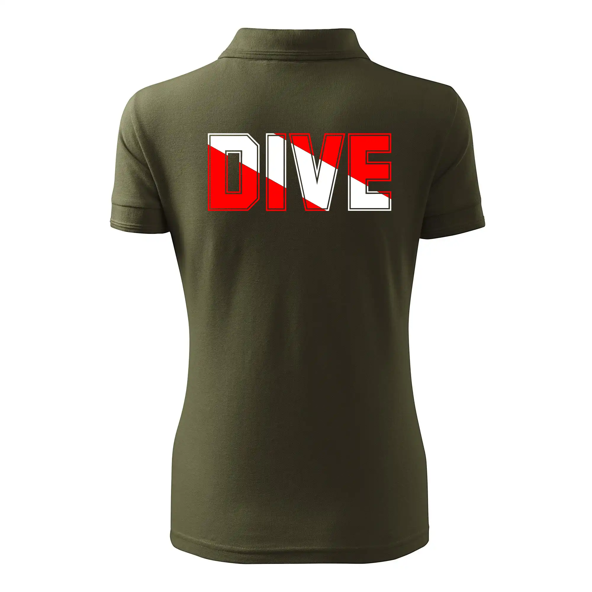 Dive nápis vlajka