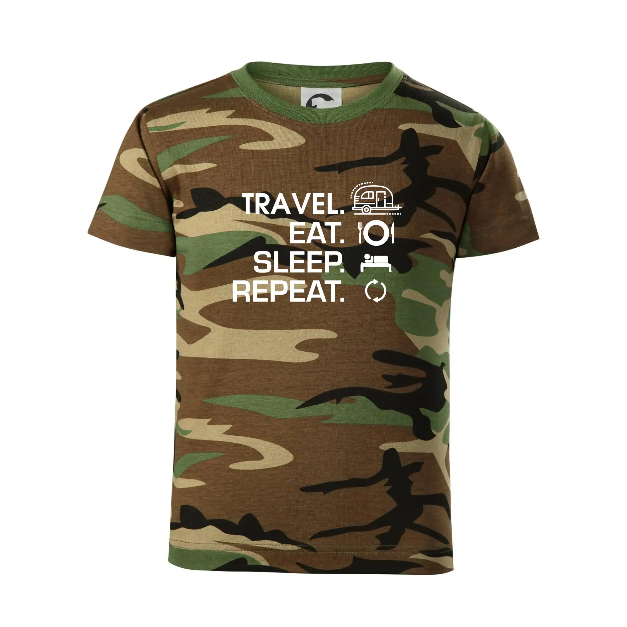 Eat sleep travel - Malý přívěs