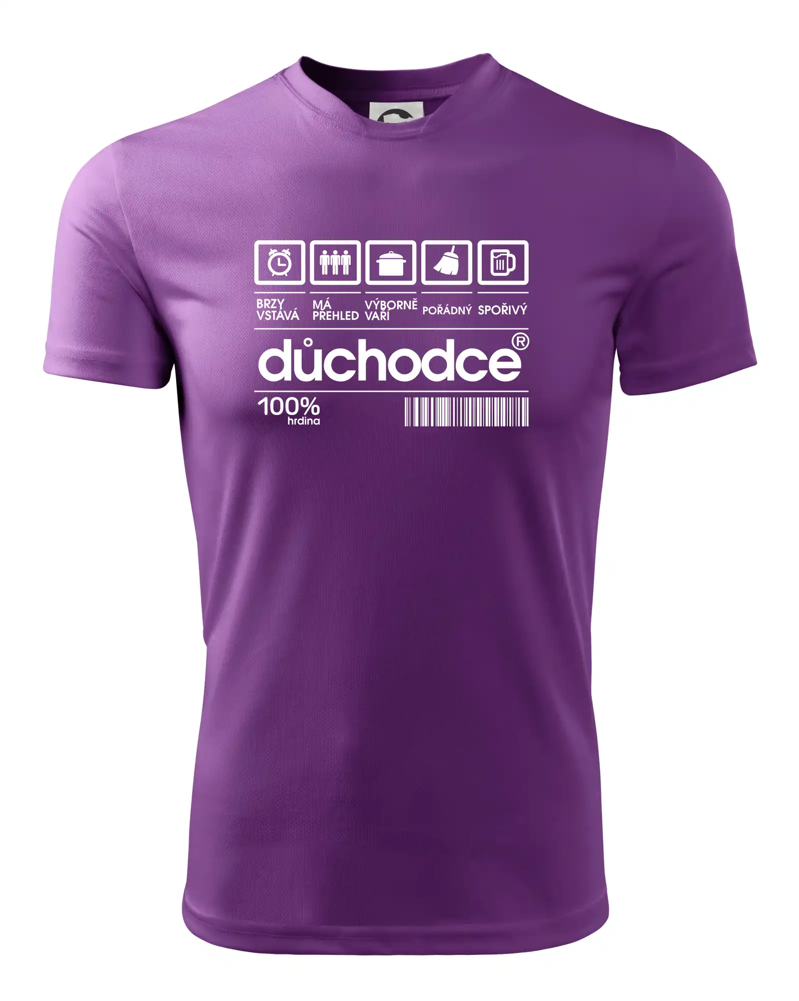 Čárový kód důchodce