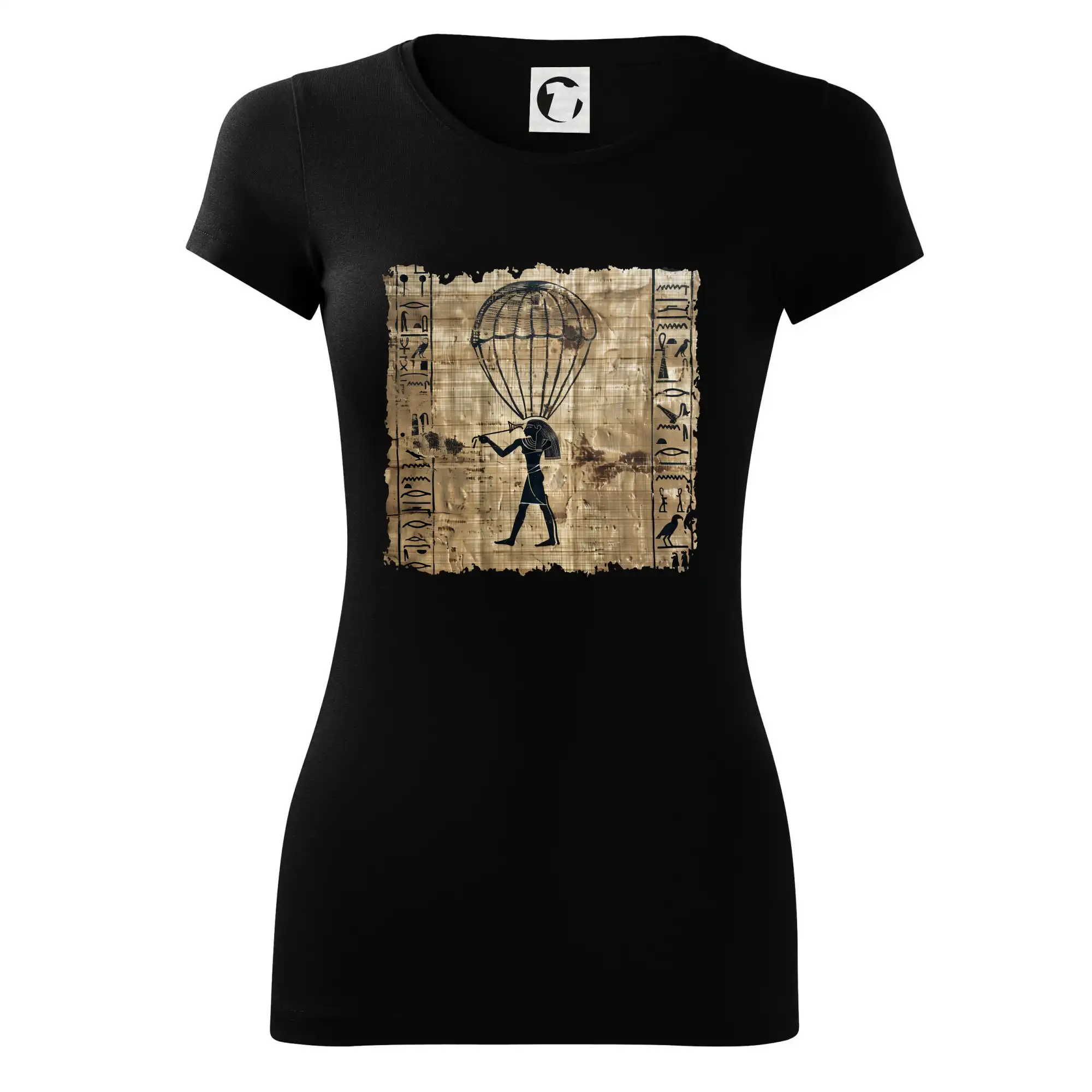 Egyptské hieroglyfy parašutista