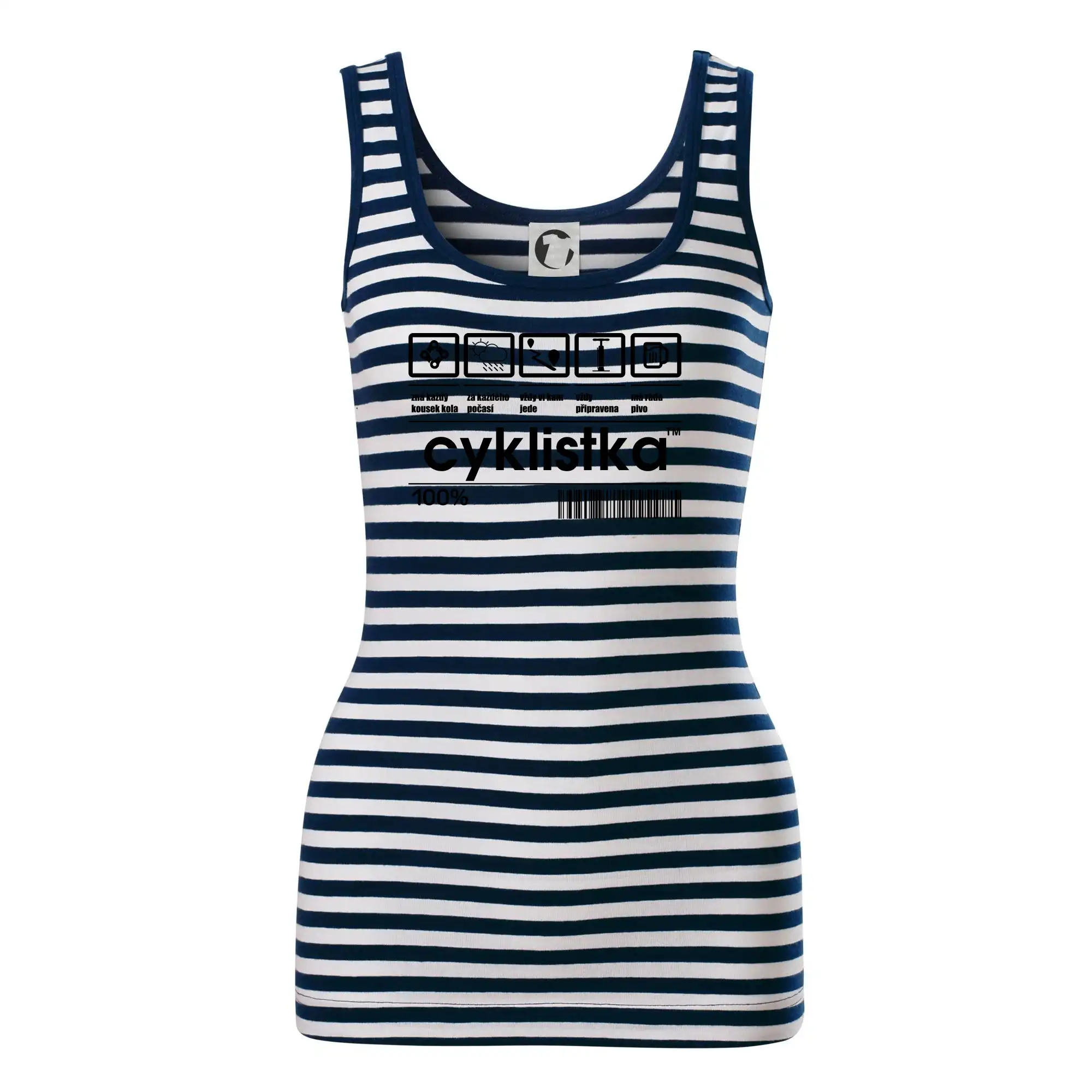 Čárový kód - Cyklistka