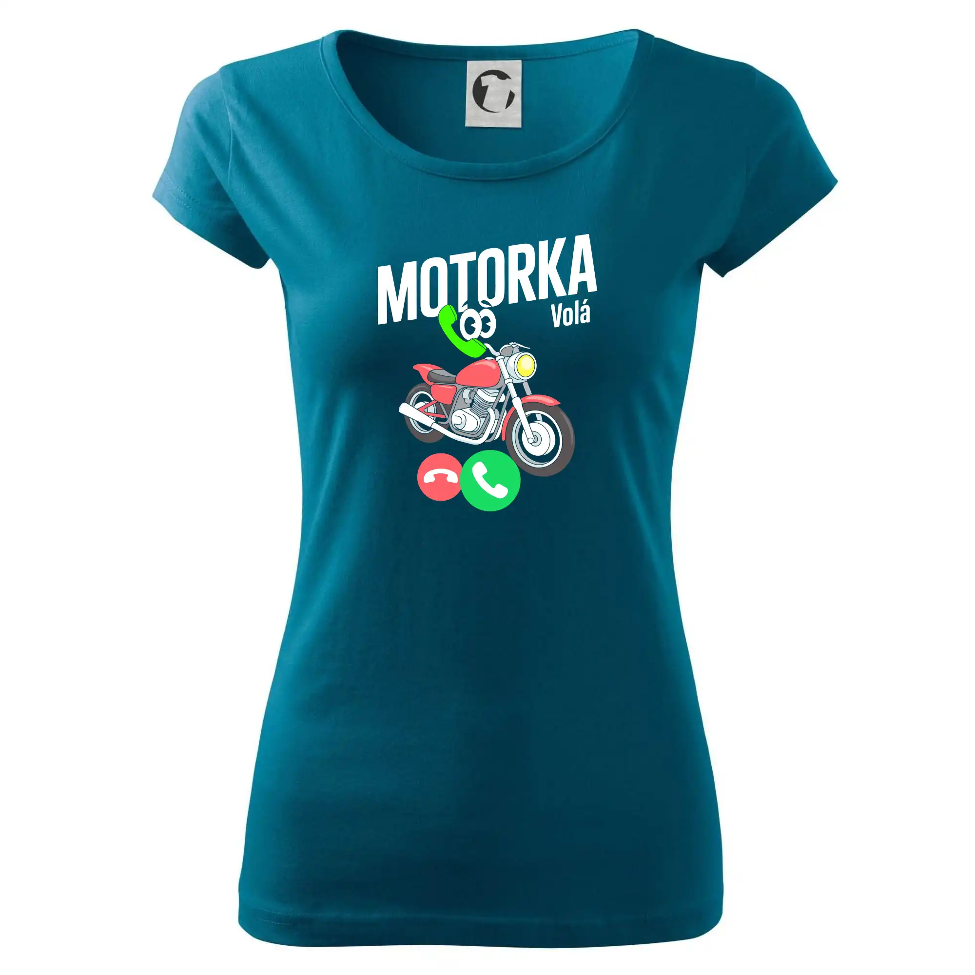 Karikatura motorka silnice volá