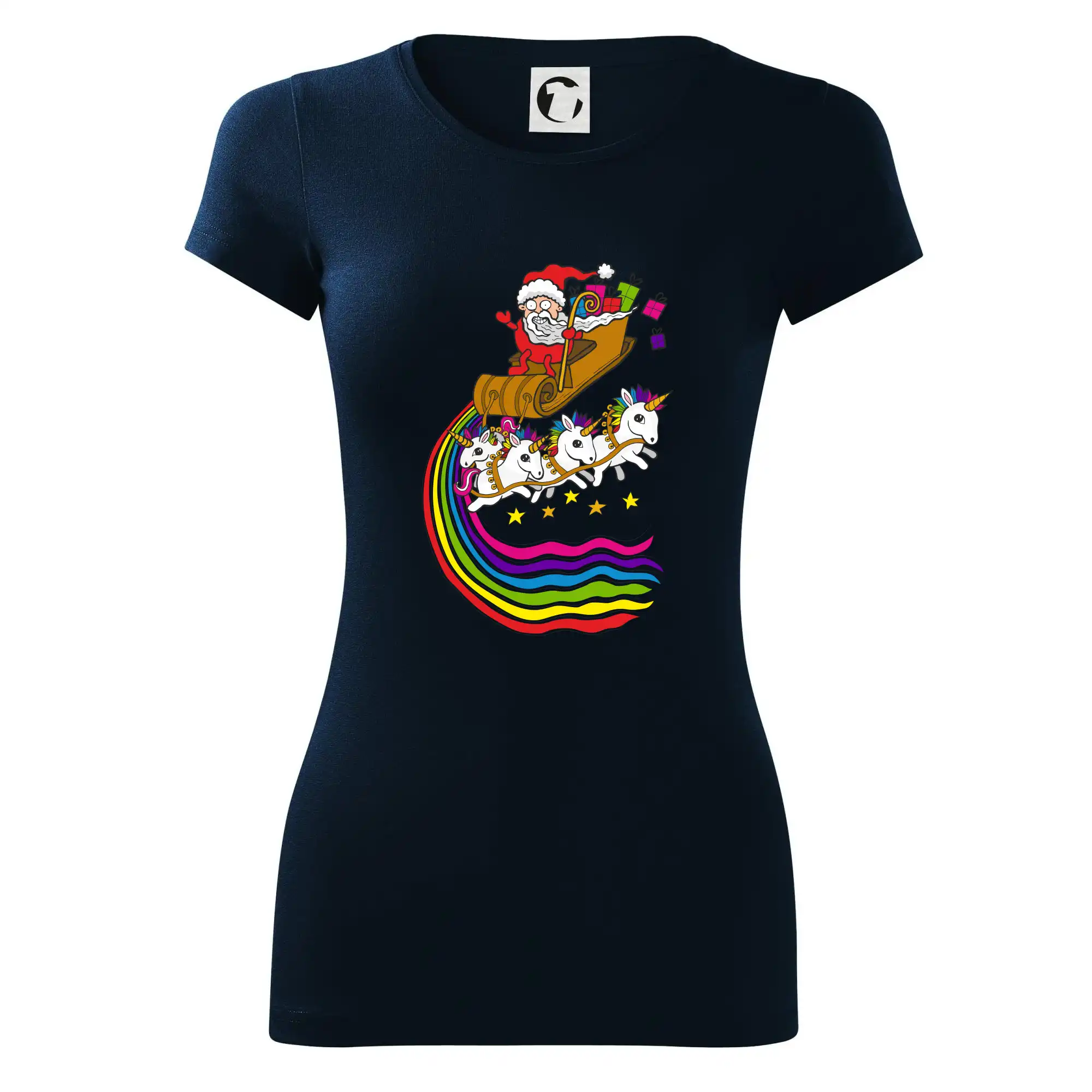 Santa a jednorožci (Pecka design)
