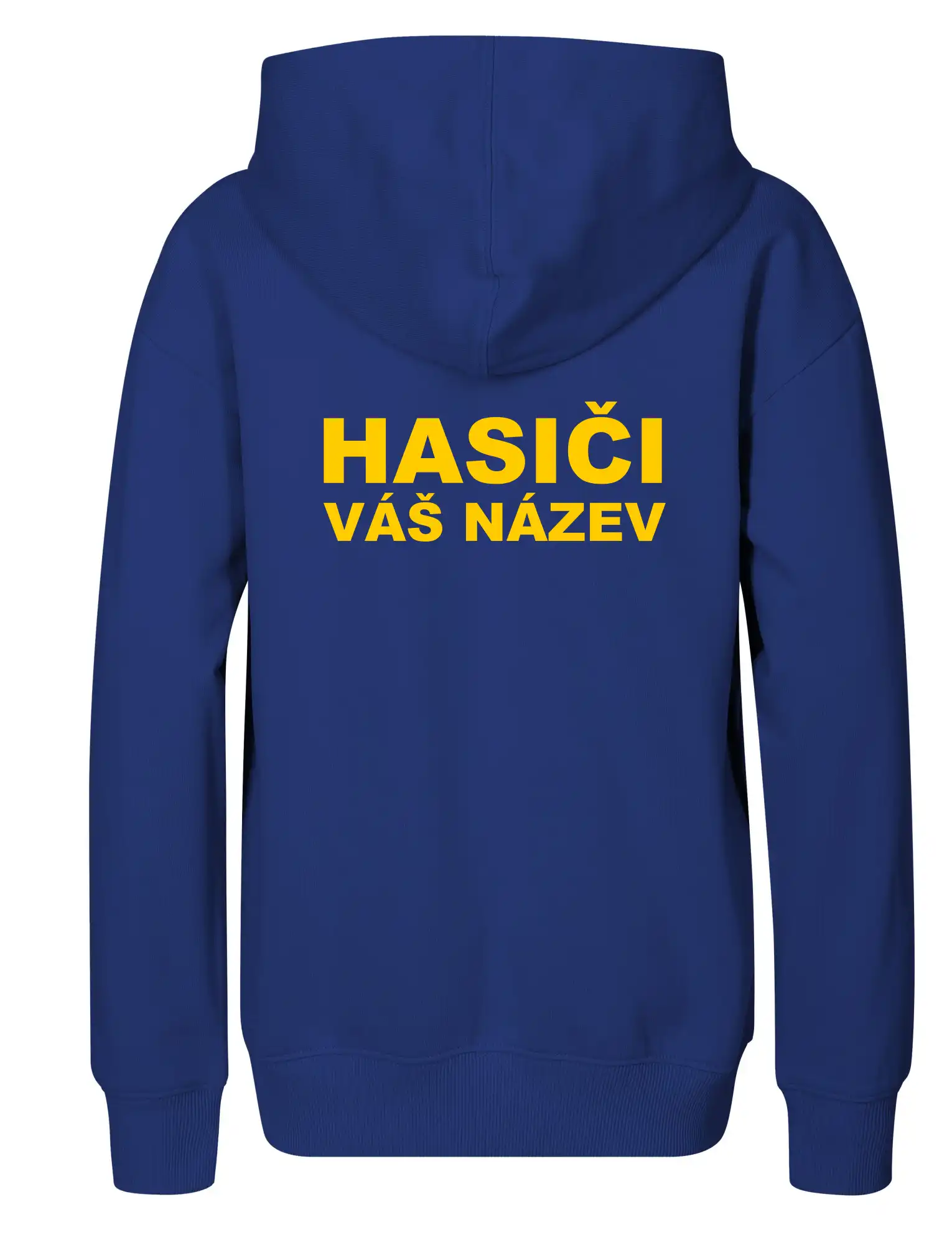 Hasiči - žlutý nápis - váš název sboru