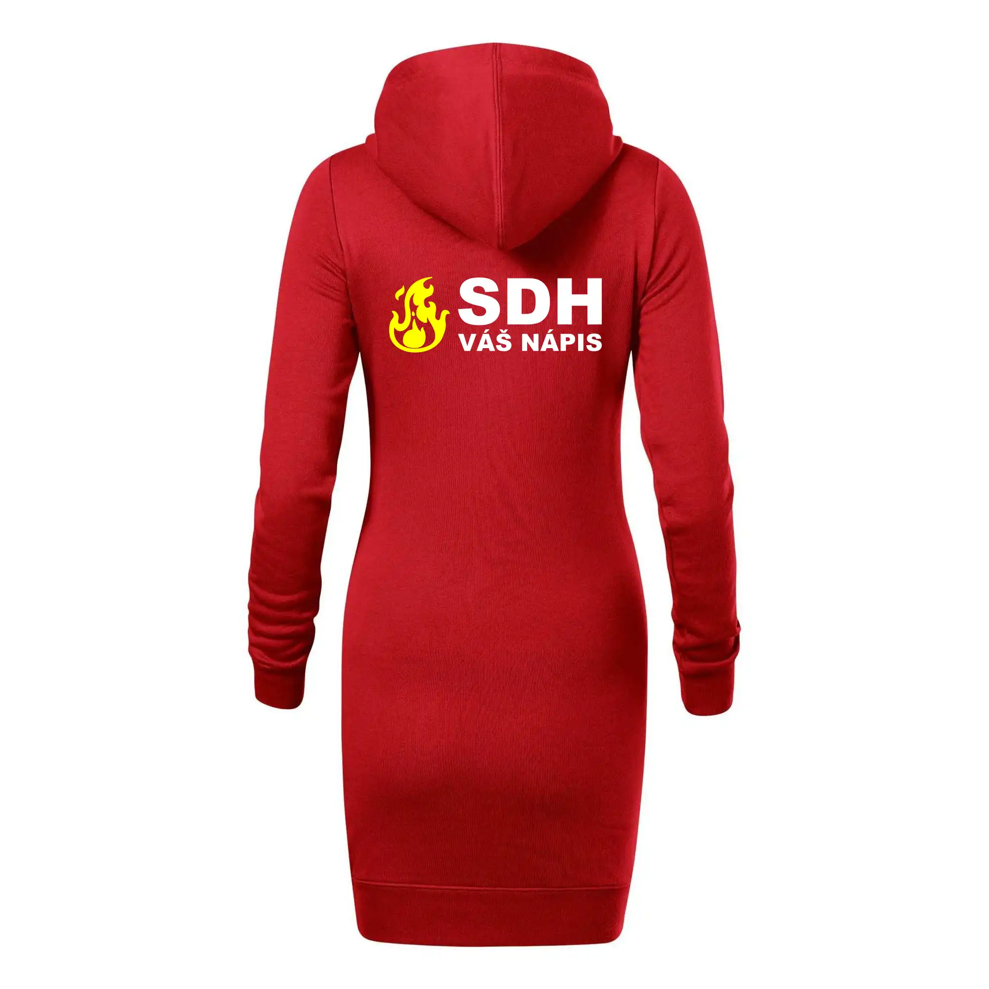 SDH nápis (oheň, název sboru - vlastní nápis)
