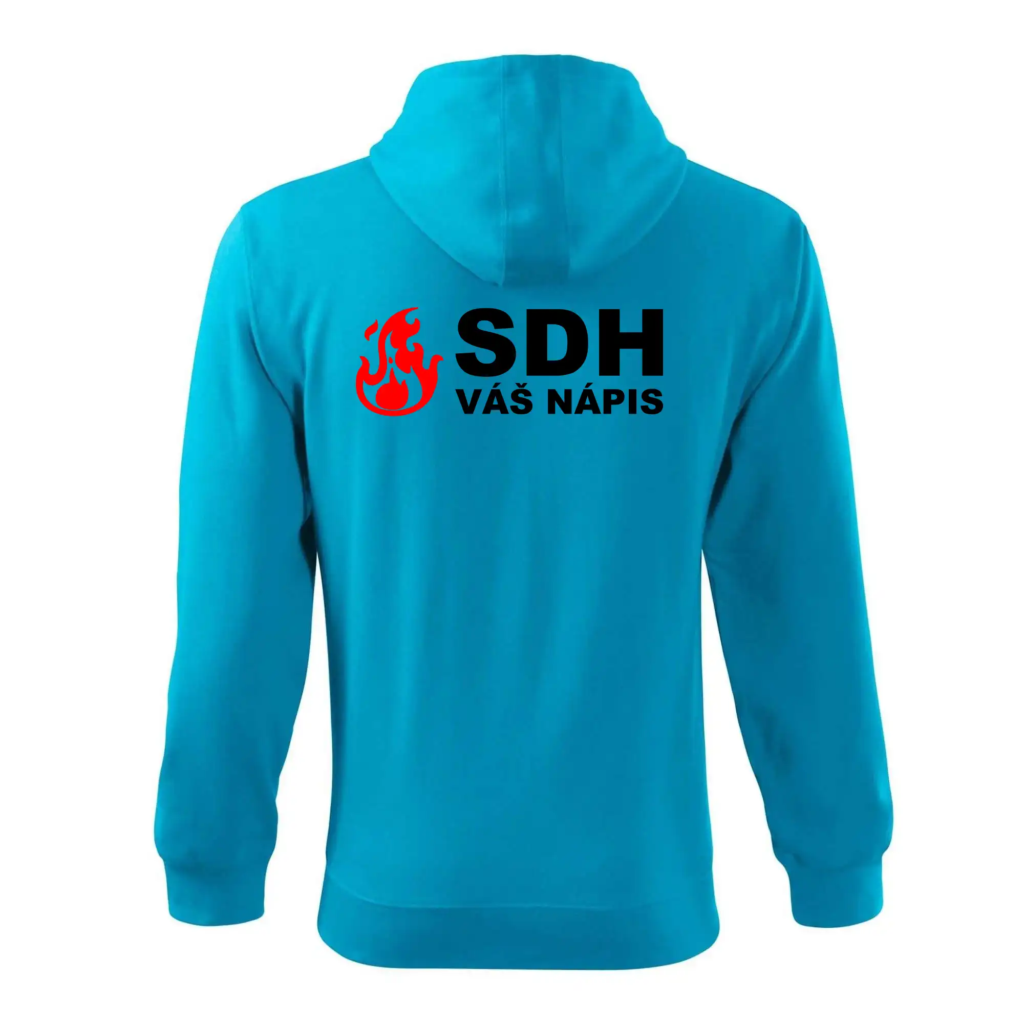 SDH nápis (oheň, firesport, název sboru - vlastní nápis)