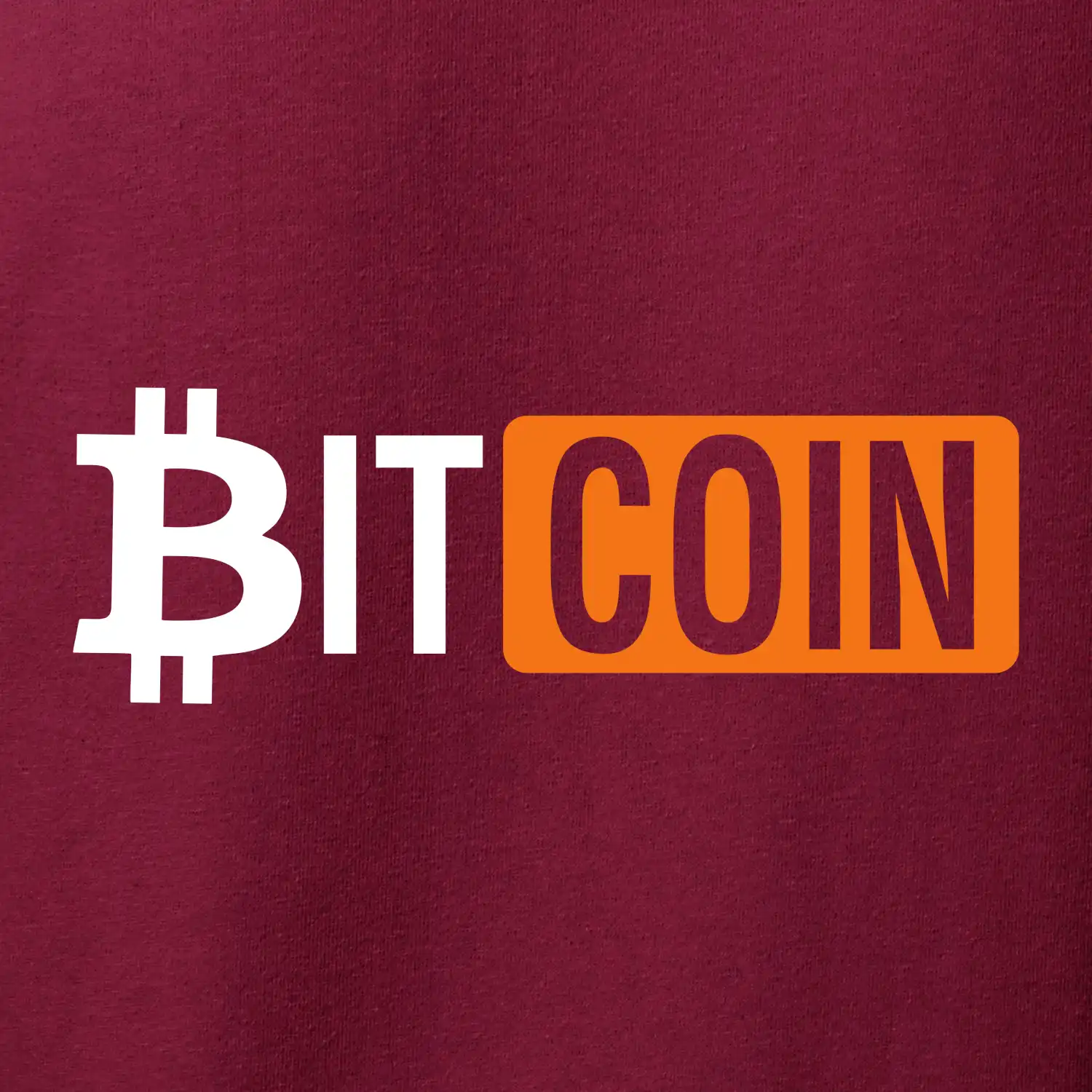 Bitcoin nápis
